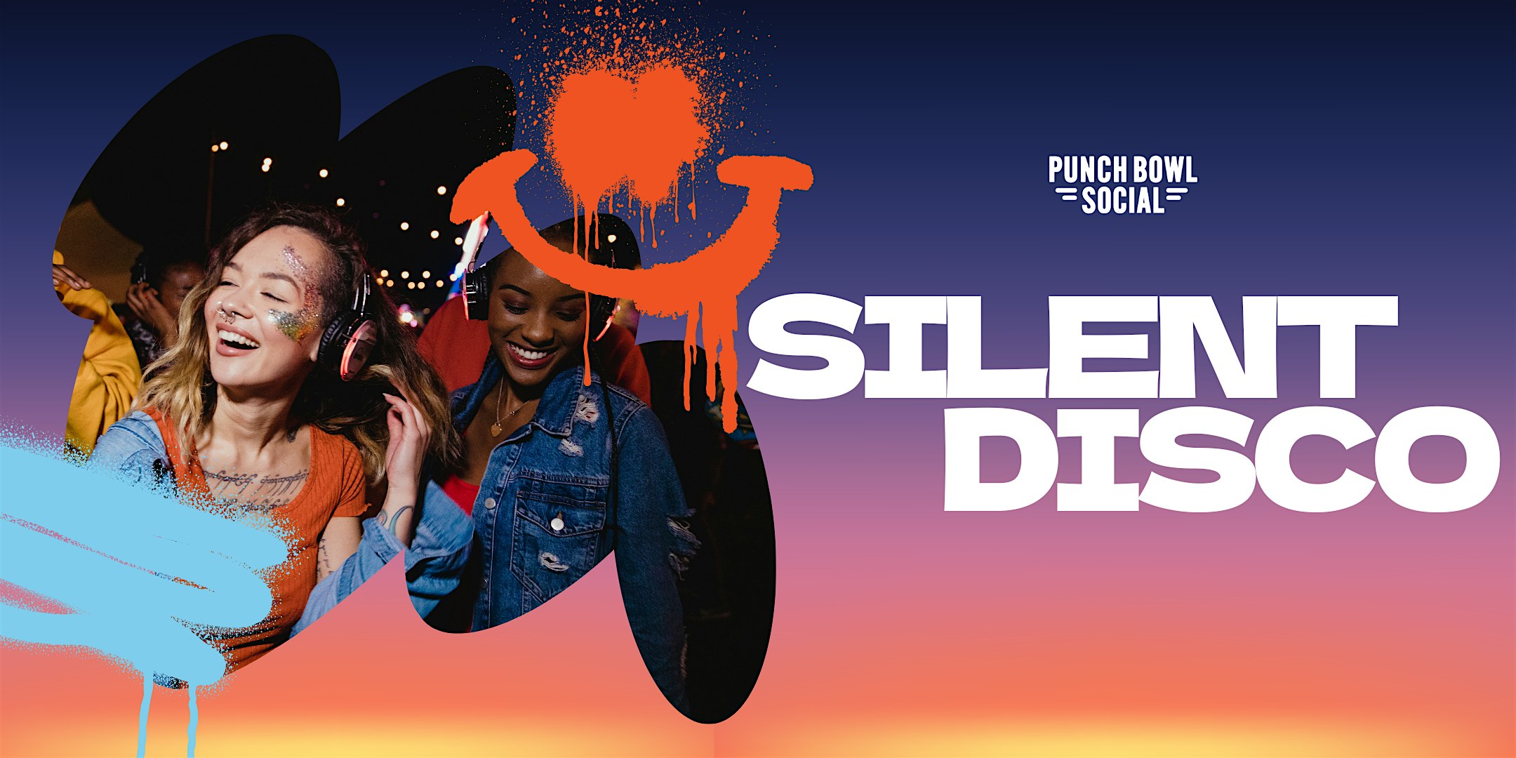 Austin, TX Domain – Silent Disco! @ Punch Bowl Social at Punch Bowl Social Austin Domain – Austin, TX