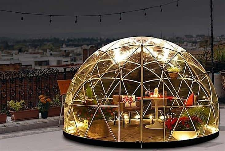 Winter Dome Rentals at Water Street Social Club at Water Street Social Club – Prairie du Sac, WI