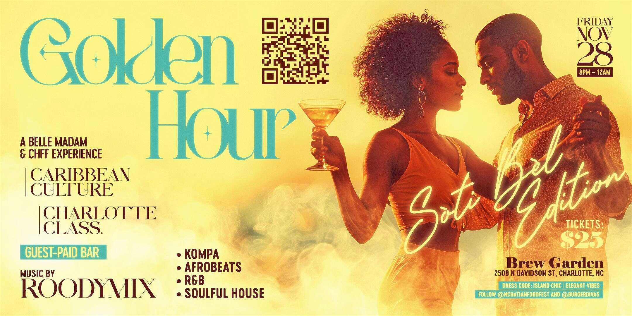 Golden Hour: Soti Bel Edition at 2509 N Davidson St – Charlotte, NC