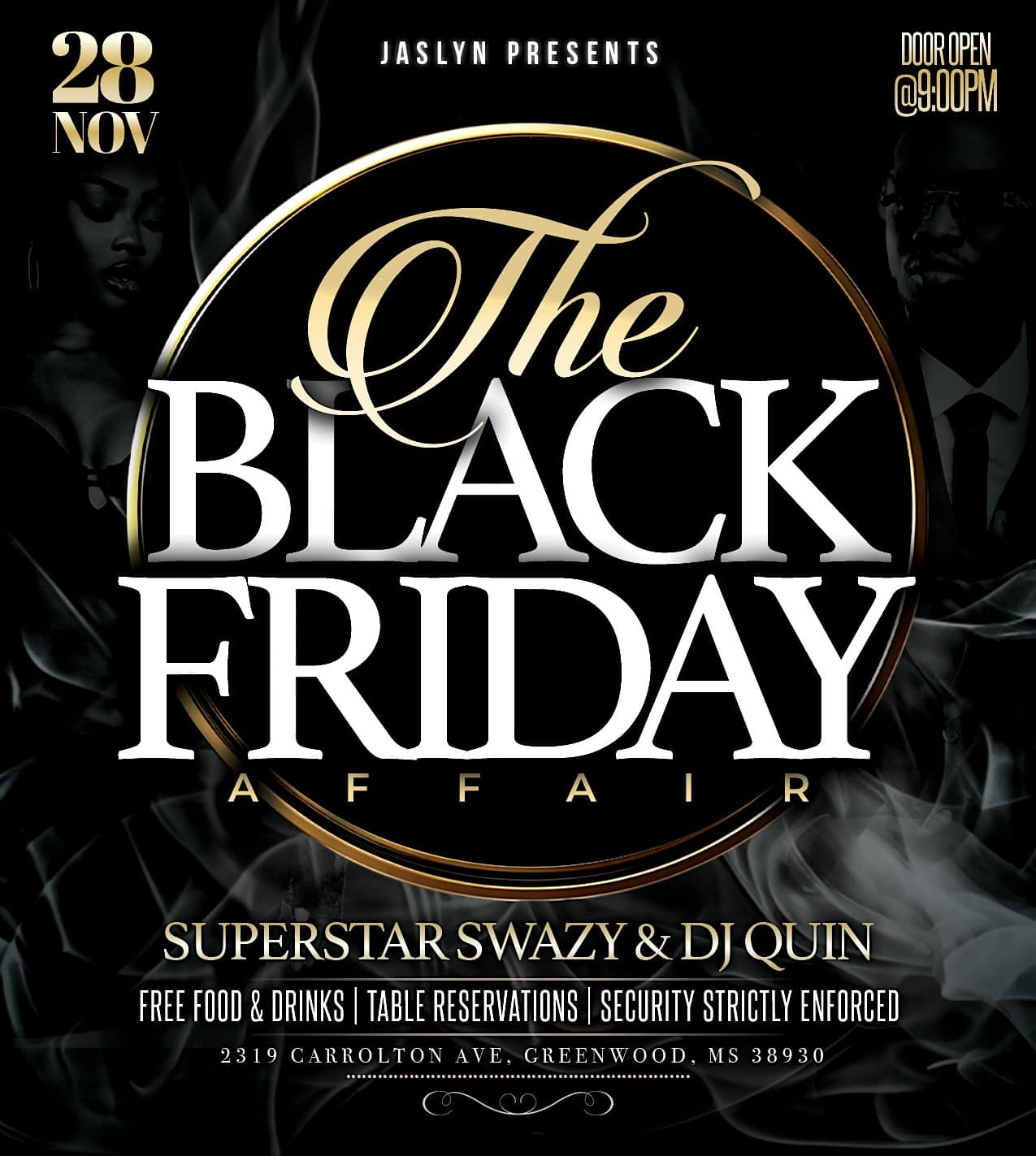 The Black Friday Affair at Greenwood – Greenwood, MS