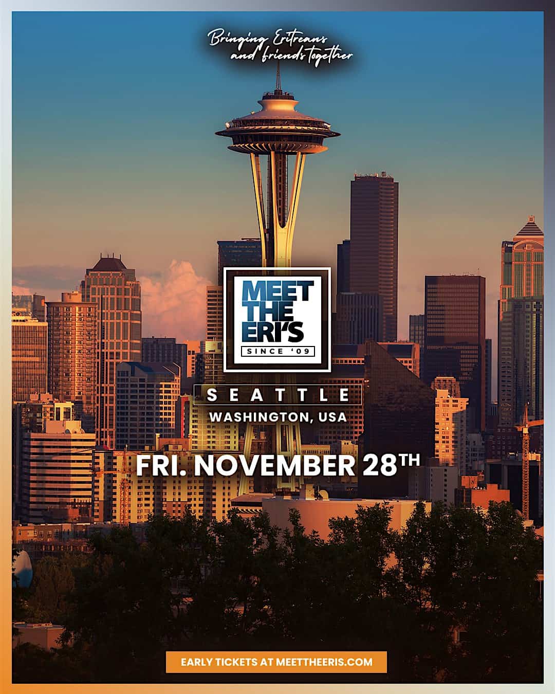 Meet The Eri’s Seattle, Washington at Union N Eritrean and Ethiopian bar and Restaurant – Seattle, WA