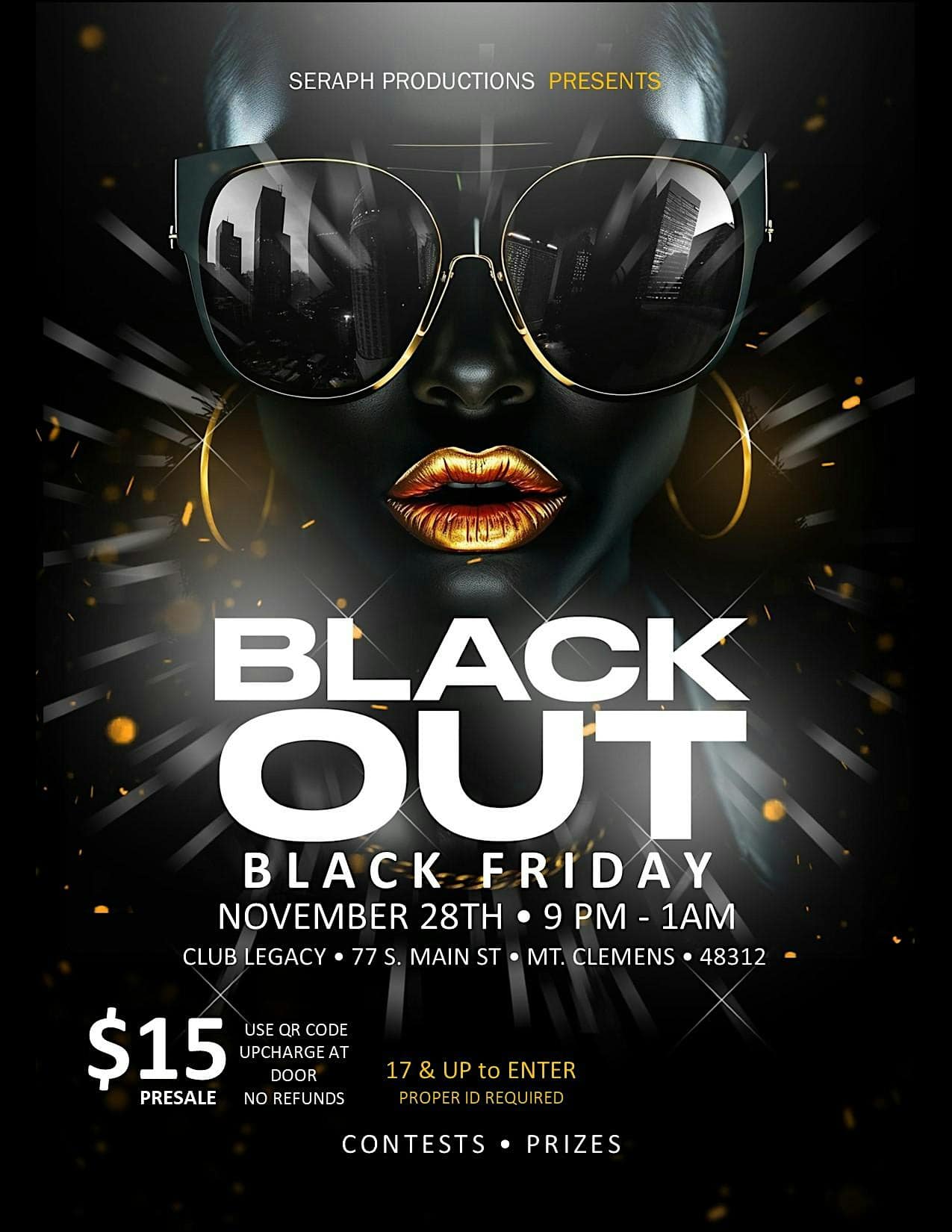 Black Friday Blackout at Club Legacy Nightclub – Mount Clemens, MI