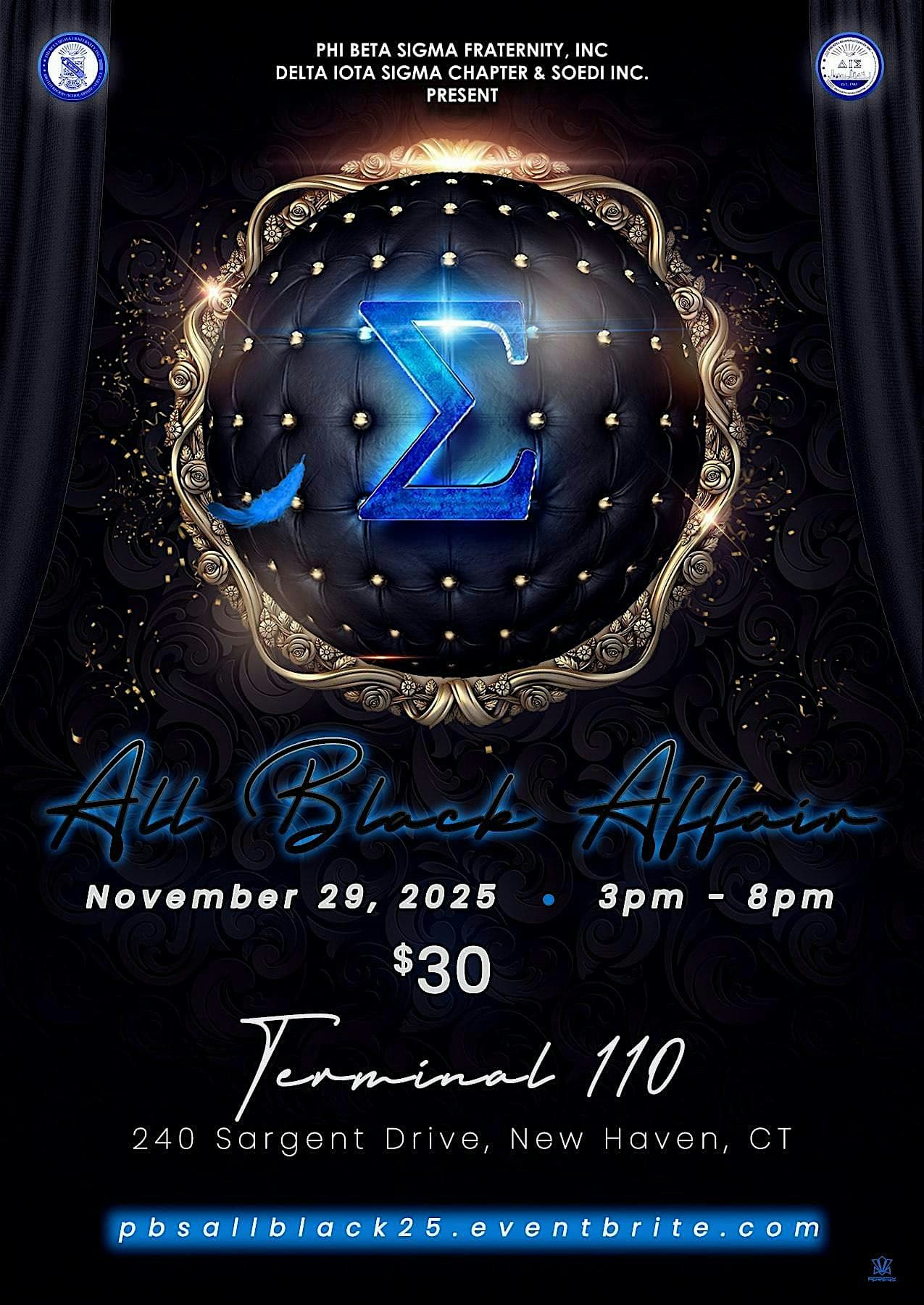 19th Annual All Black Affair at Terminal 110 – New Haven, CT