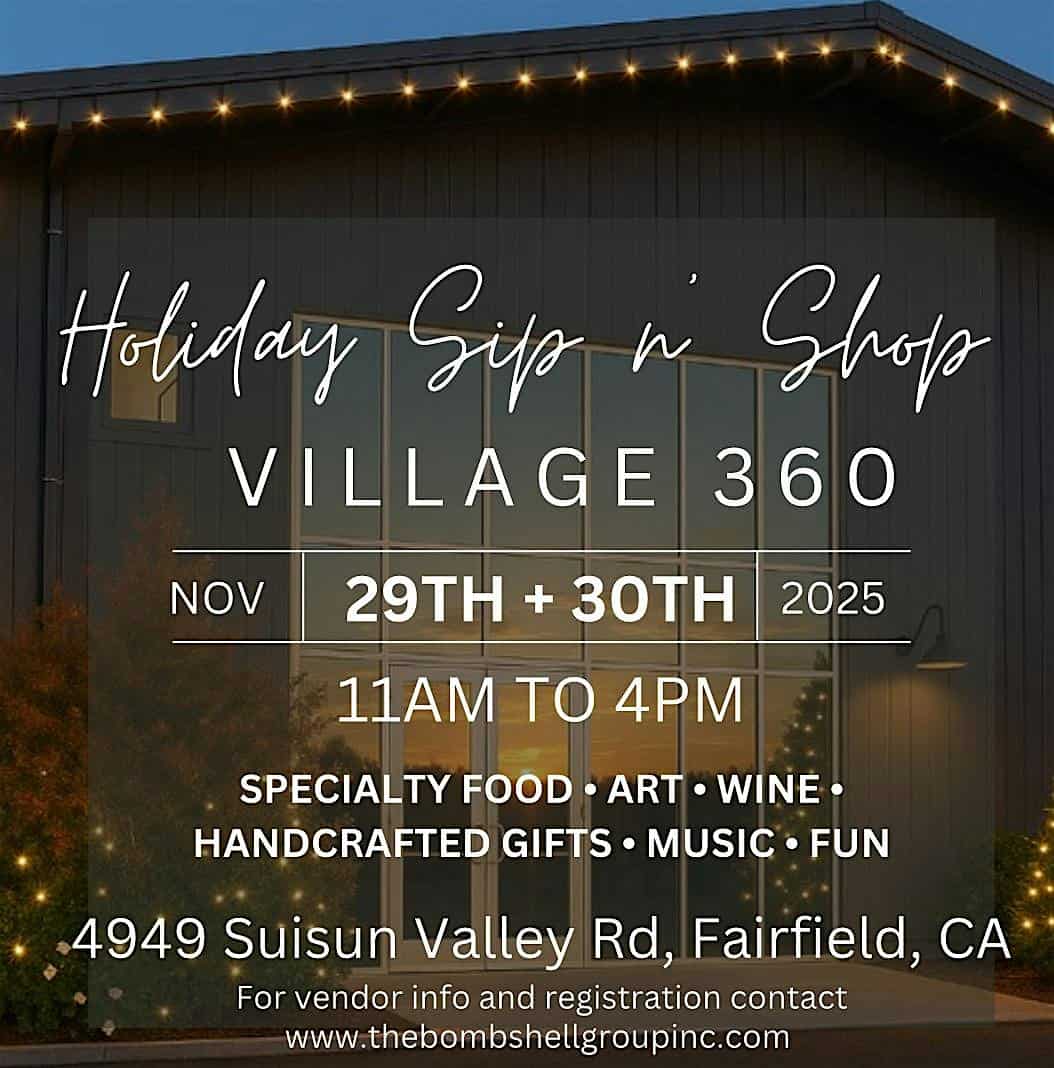 Holiday Sip n’ Shop at Village 360 at Village 360 – Fairfield, CA