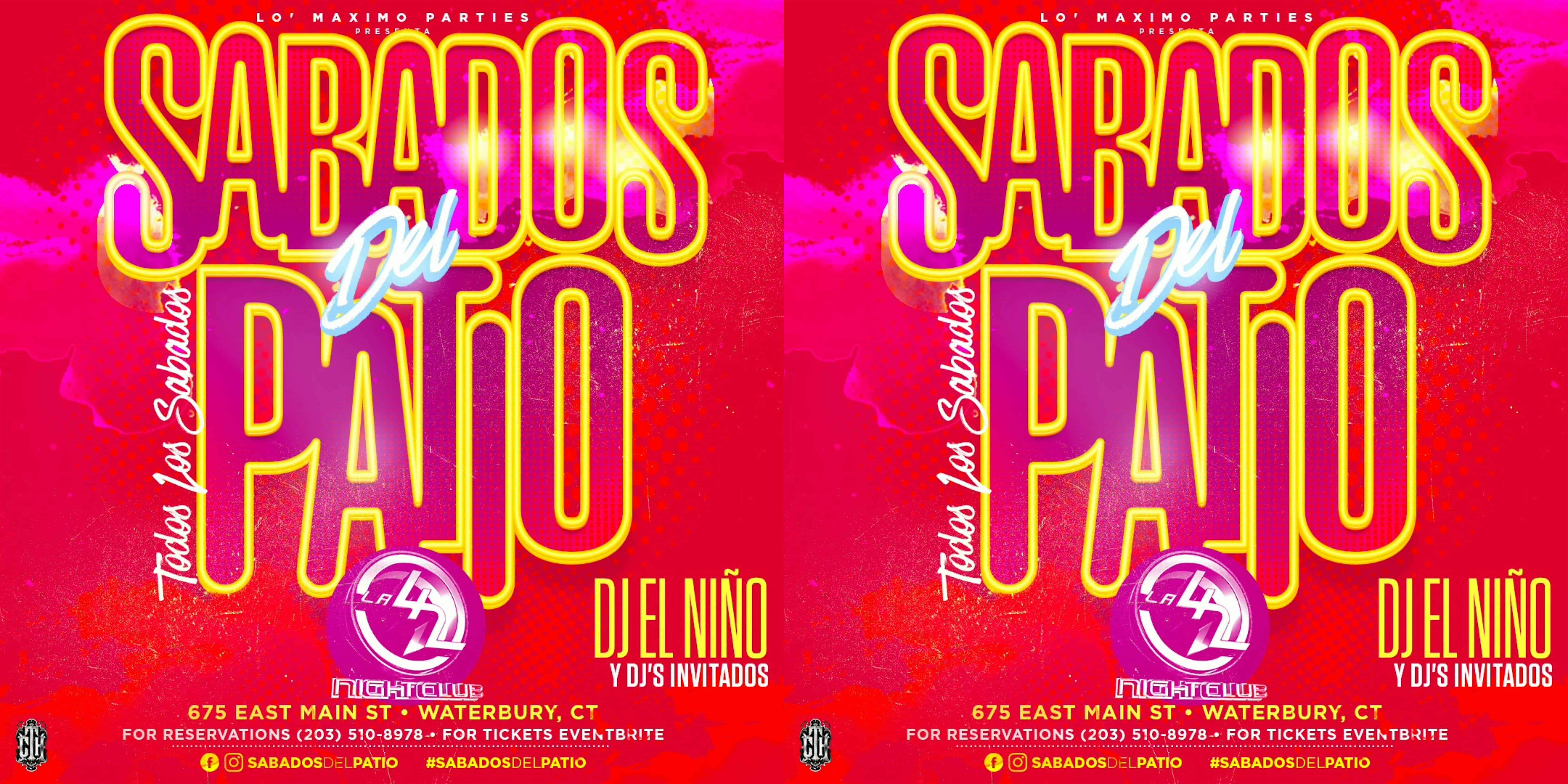 Sabados Del Patio in La 42 Night Club at La 42 Night Club – Waterbury, CT