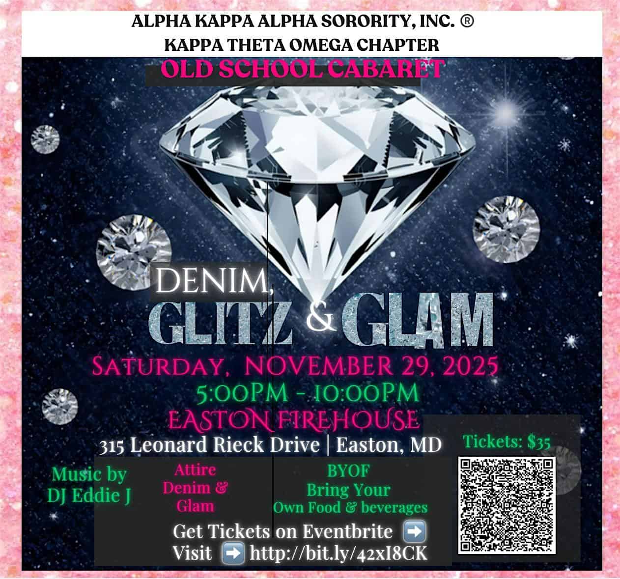 AKA Kappa Theta Omega Chapter – Old School Cabaret at Easton Fire Hall – Easton, MD