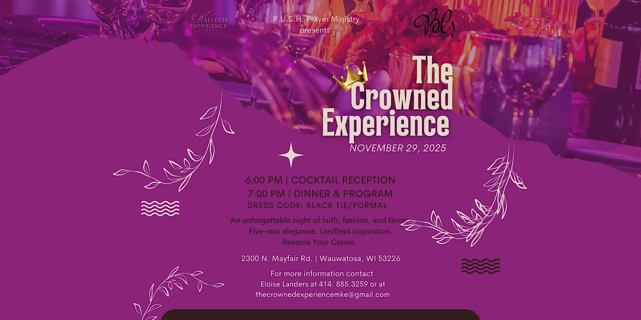 The Crowned Experience 2025 at Renaissance Milwaukee West Hotel – Wauwatosa, WI