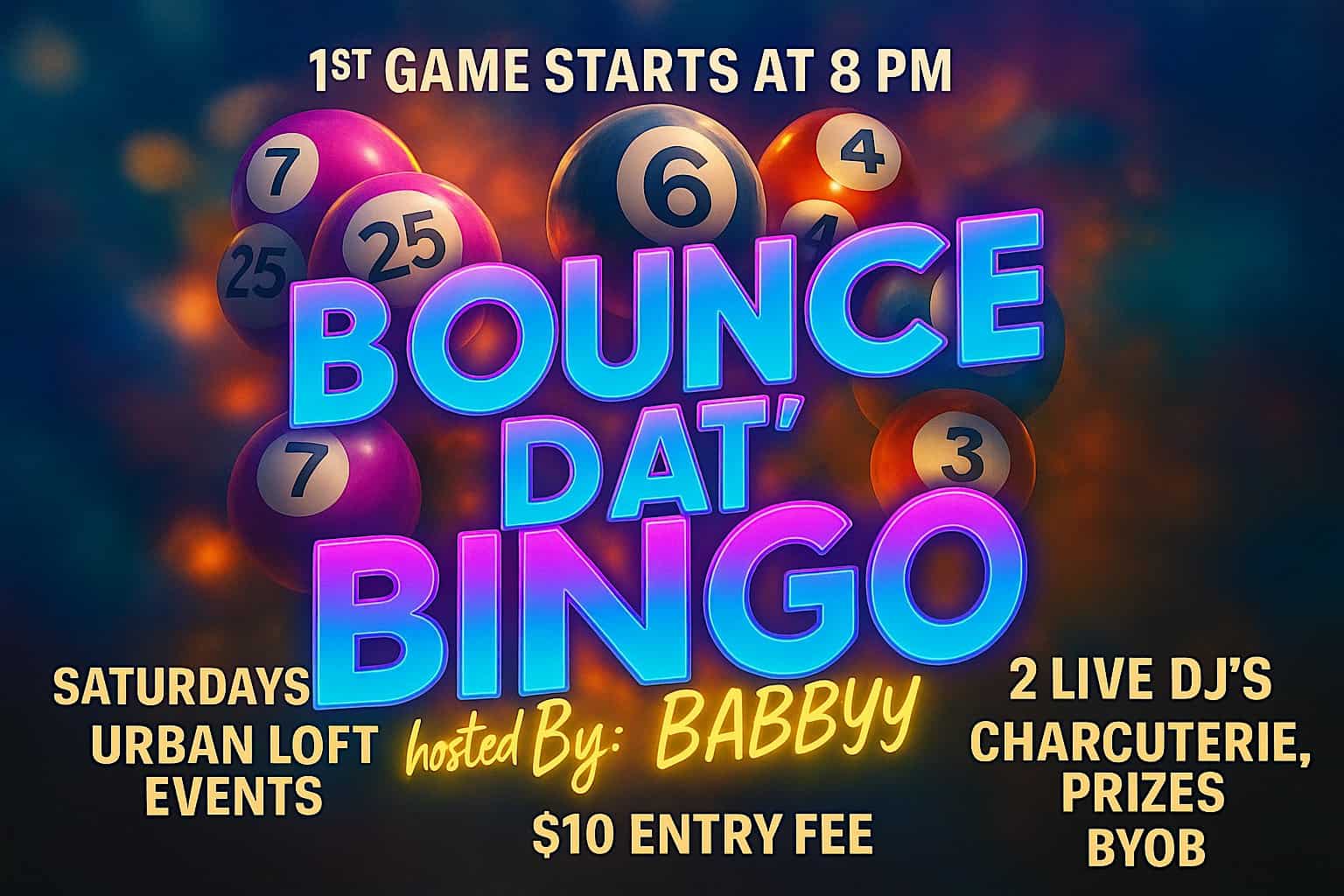BOUNCE DAT’ BINGO at 100 Cook St – Cartersville, GA