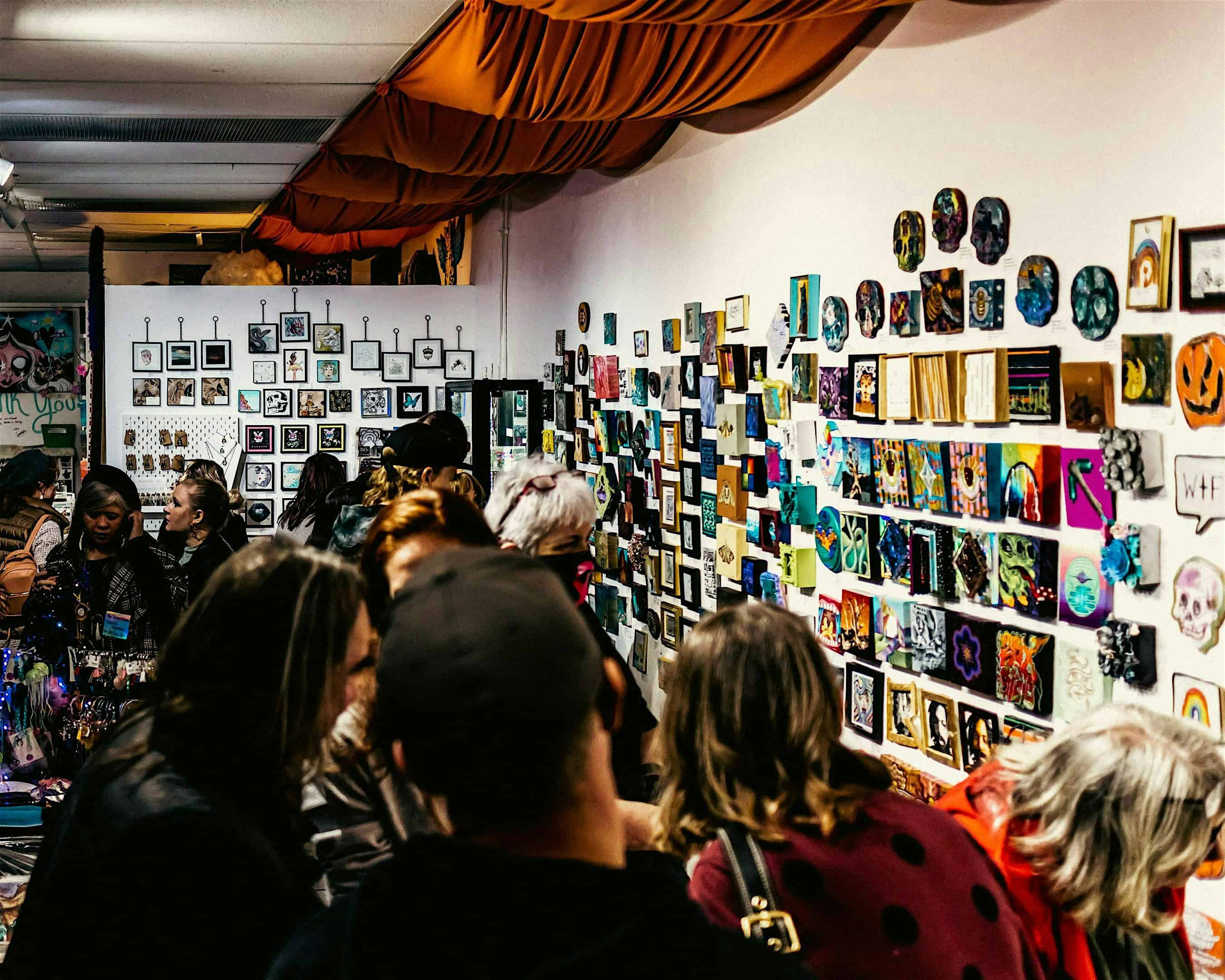 Tiny Art Big Ideas: Opening Reception | 250+ Artists For A Good Cause! at Spectra Art Space – Denver, CO