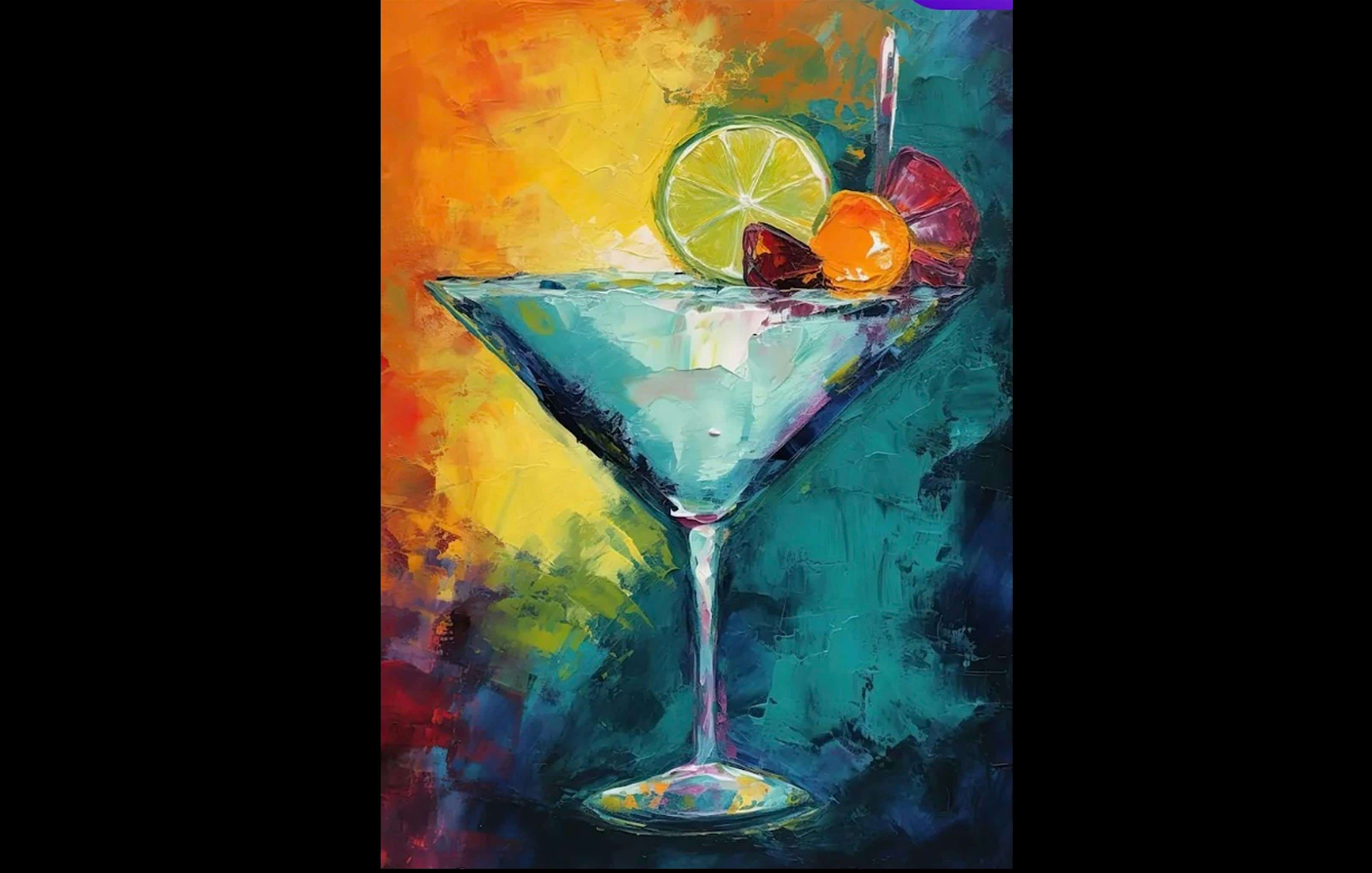 Paint n Sip: “Cocktail Time” at Artist Center – Castro Valley, CA