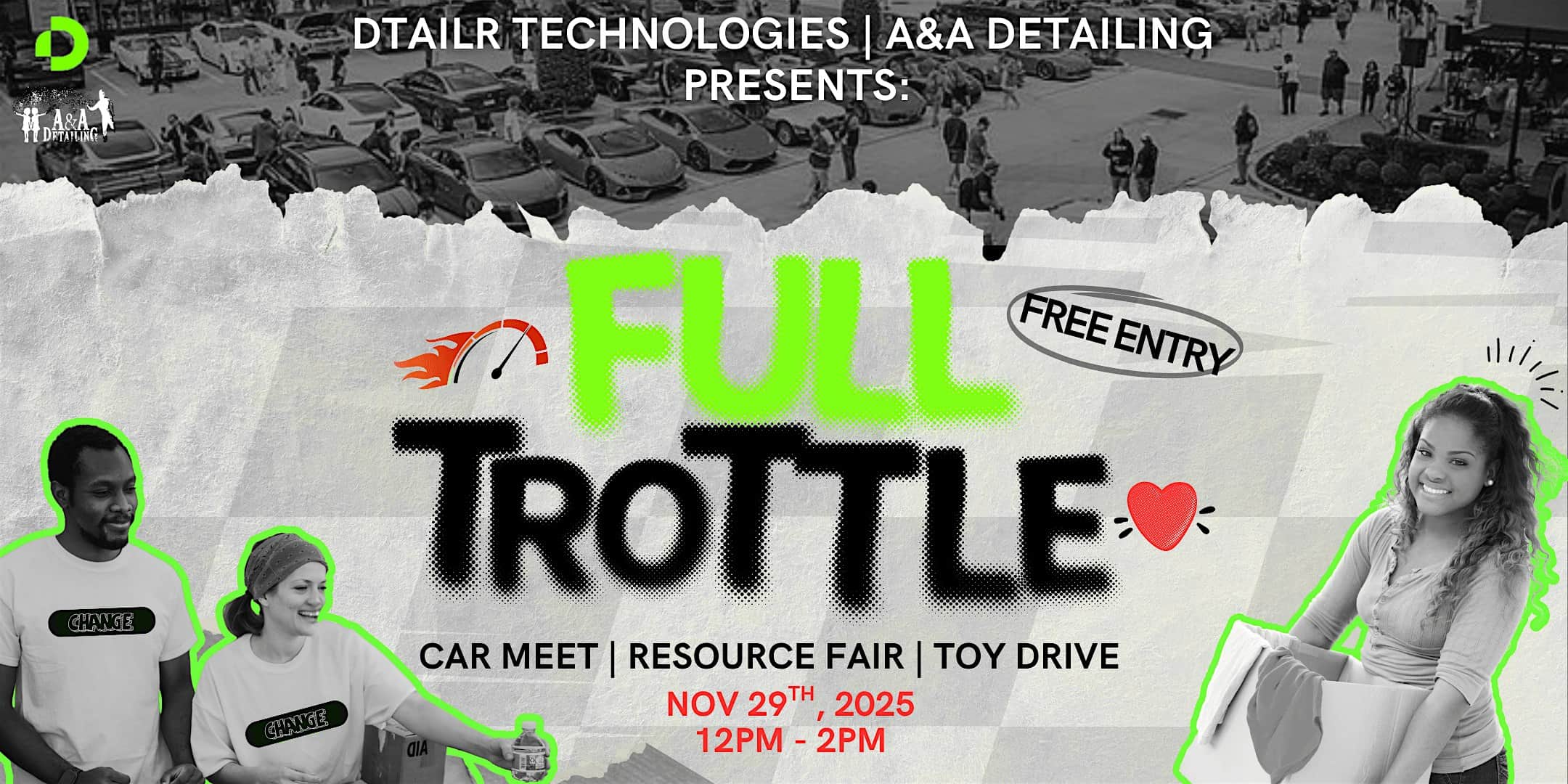 Full Throttle: Holiday Car Meet & Toy Drive at 2329 E Little Creek Rd – Norfolk, VA