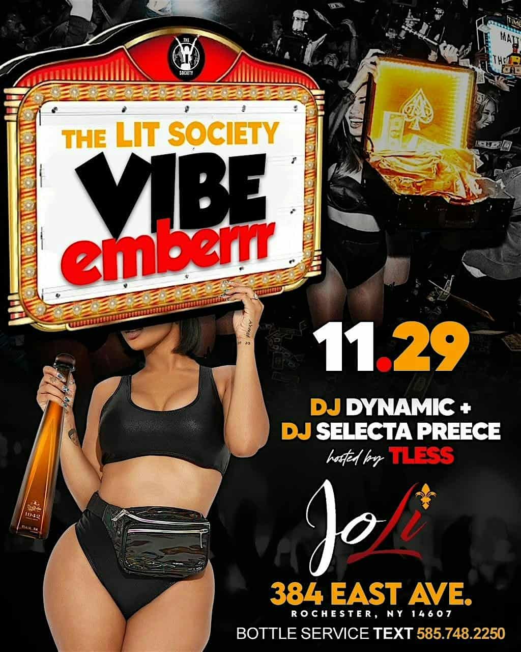 VIBE-emberrr! at JoLi Bistro & Bar – Rochester, NY