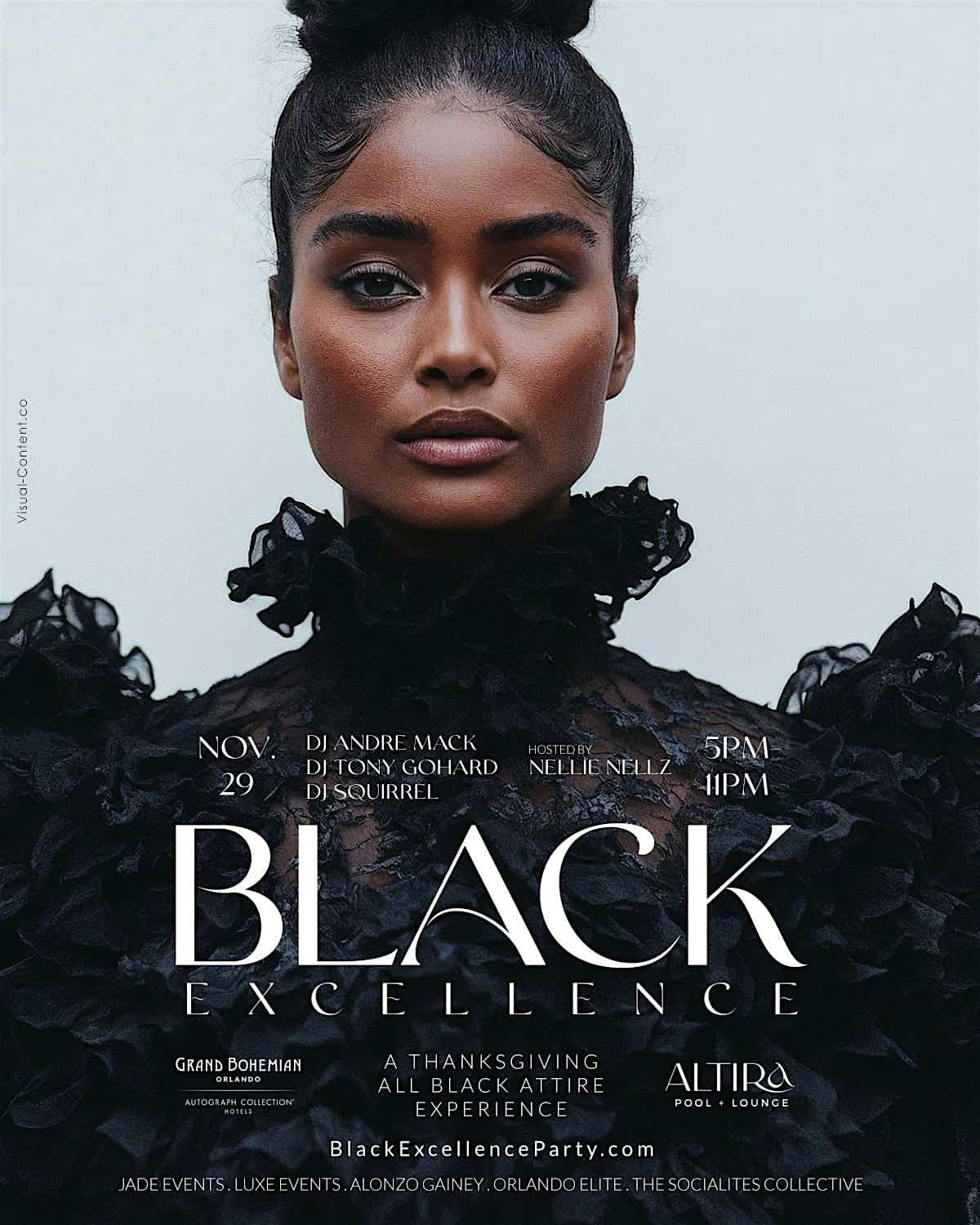 Black Excellence – A Thanksgiving Weekend All Black DAY Party Experience at Grand Bohemian Hotel Orlando, Autograph Collection – Orlando, FL