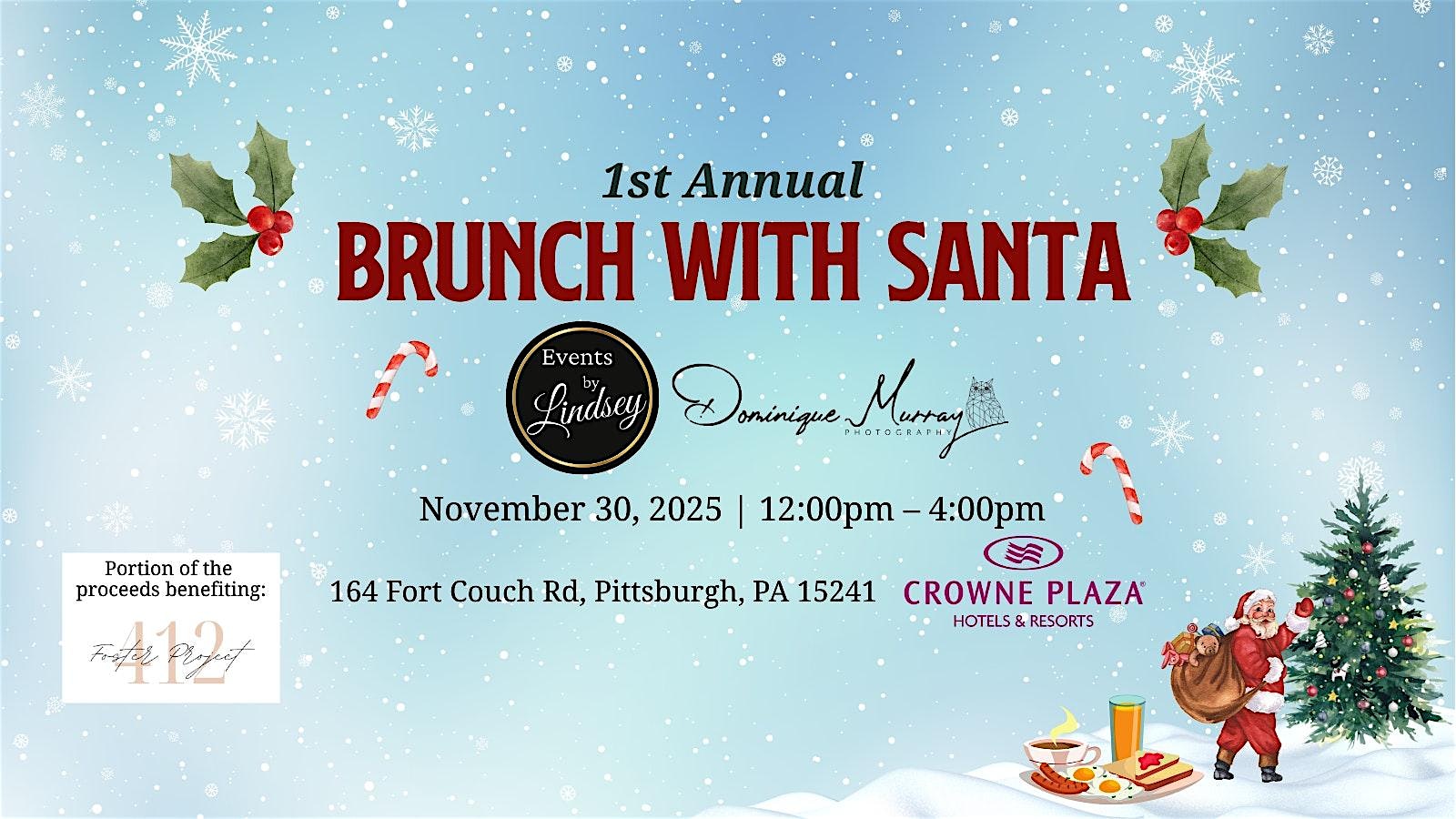 Brunch with Santa at Crowne Plaza Suites Pittsburgh South, an IHG Hotel – Pittsburgh, PA