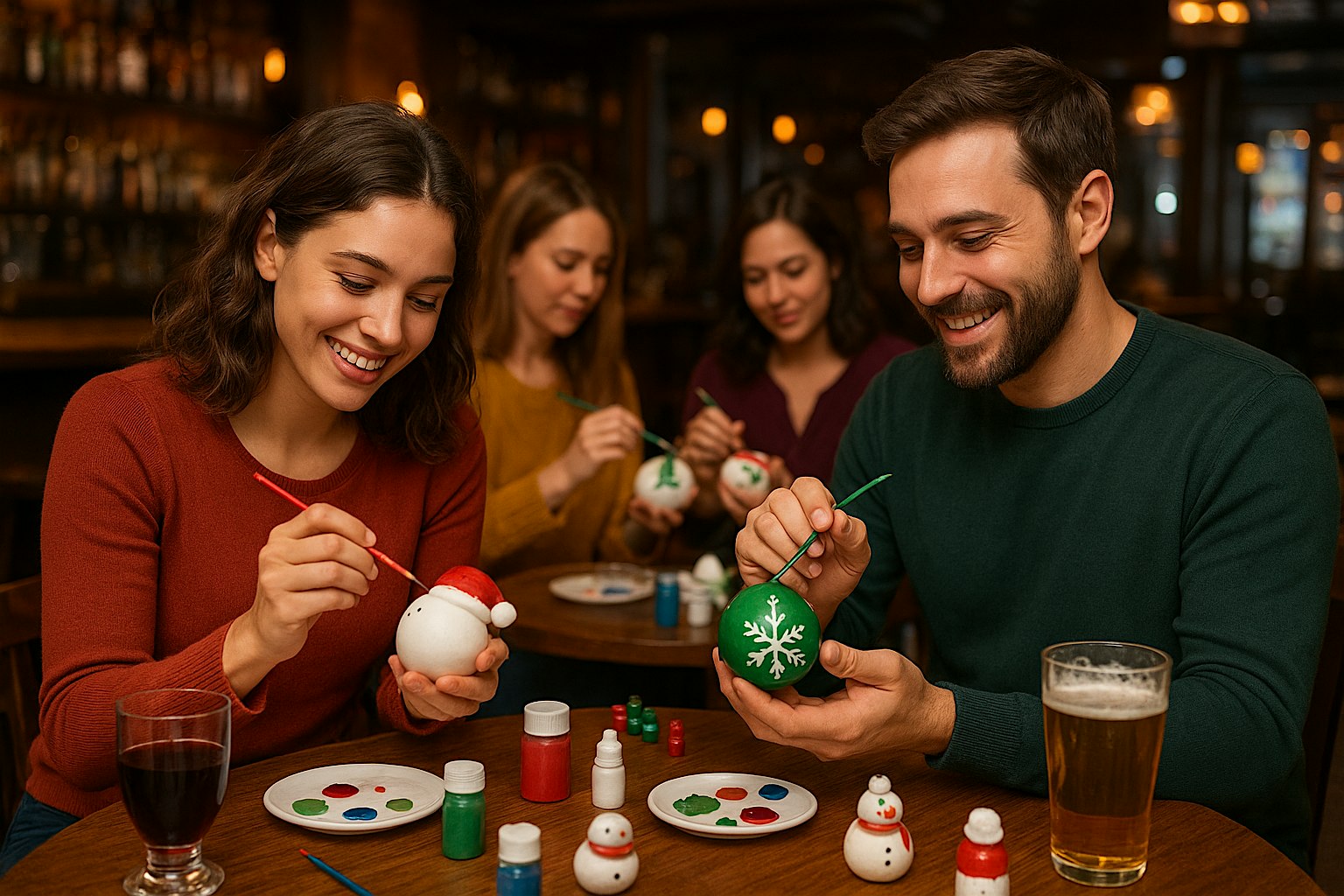 Ceramic Ornament Painting Party at Dutch’s – Rock Hill, NY