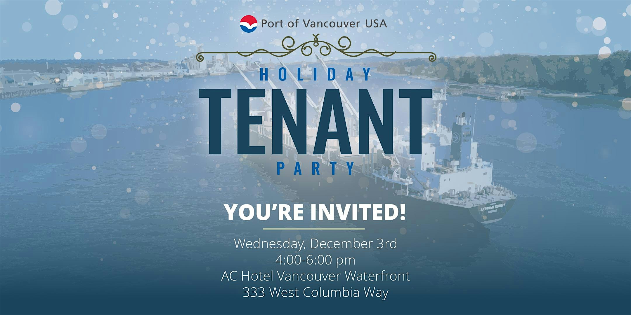 2025 POV Tenant Holiday Event at AC Hotel Vancouver Waterfront – Vancouver, WA