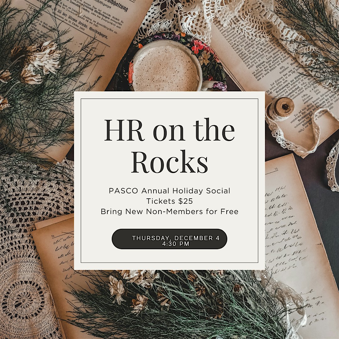Holiday HR on the Rocks at 180 Morris St suite 170 – Sebastopol, CA