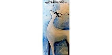 Blingy Blitzen Thursday December 4th 7:00 pm $35 at Sipping N’ Painting Hampden – Denver, CO