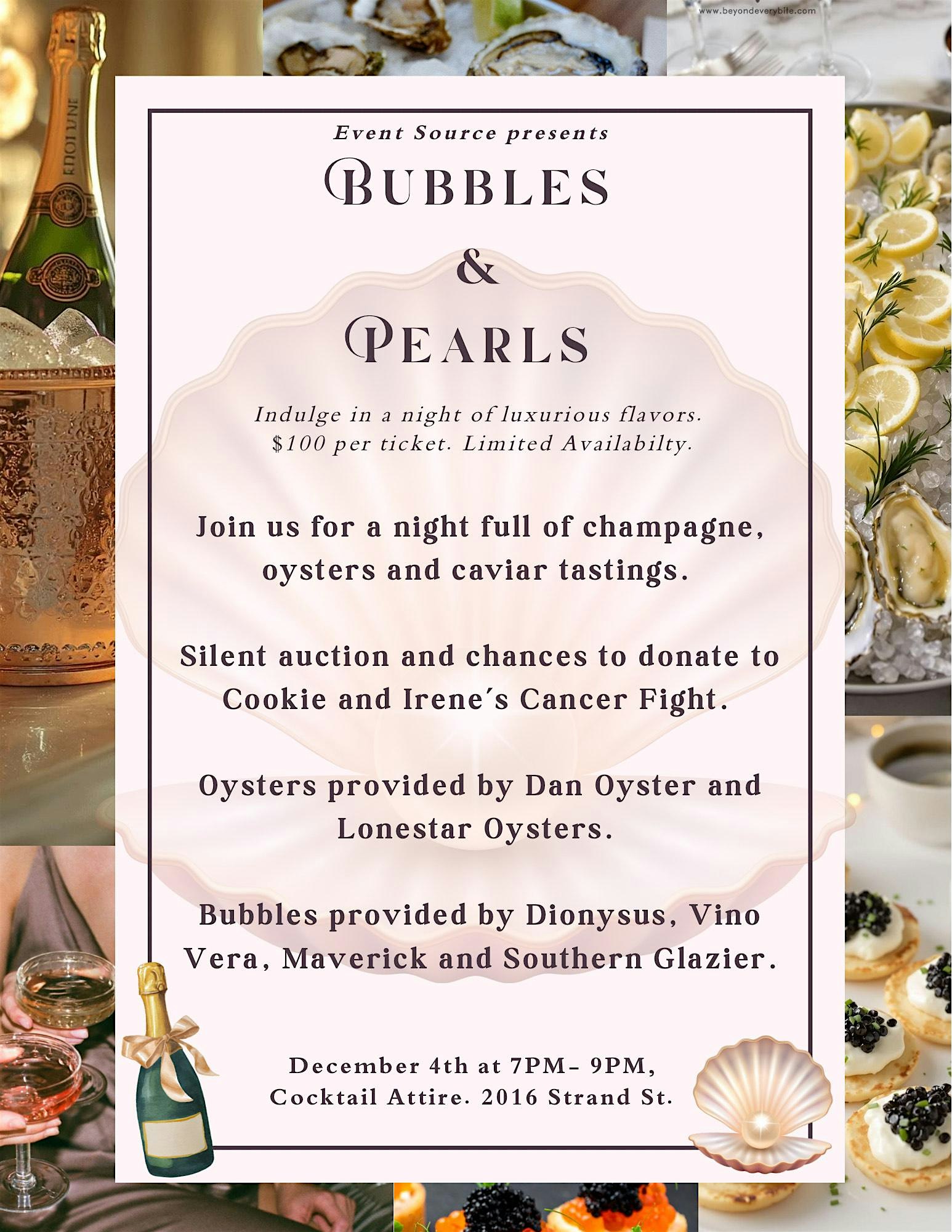 Bubbles & Pearls at 2016 The Strand – Galveston, TX