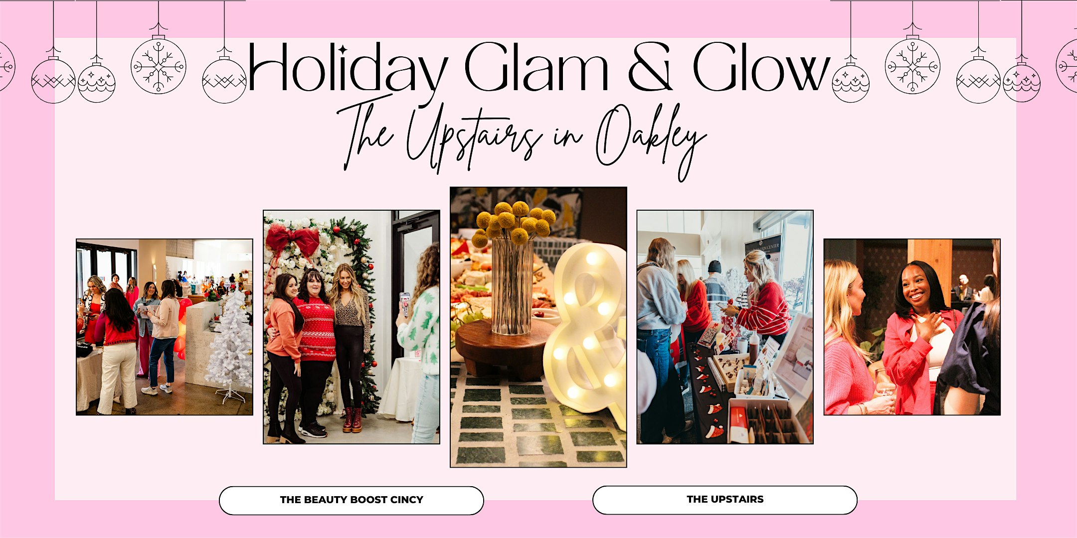 Holiday Glam & Glow at The Upstairs – Cincinnati, OH