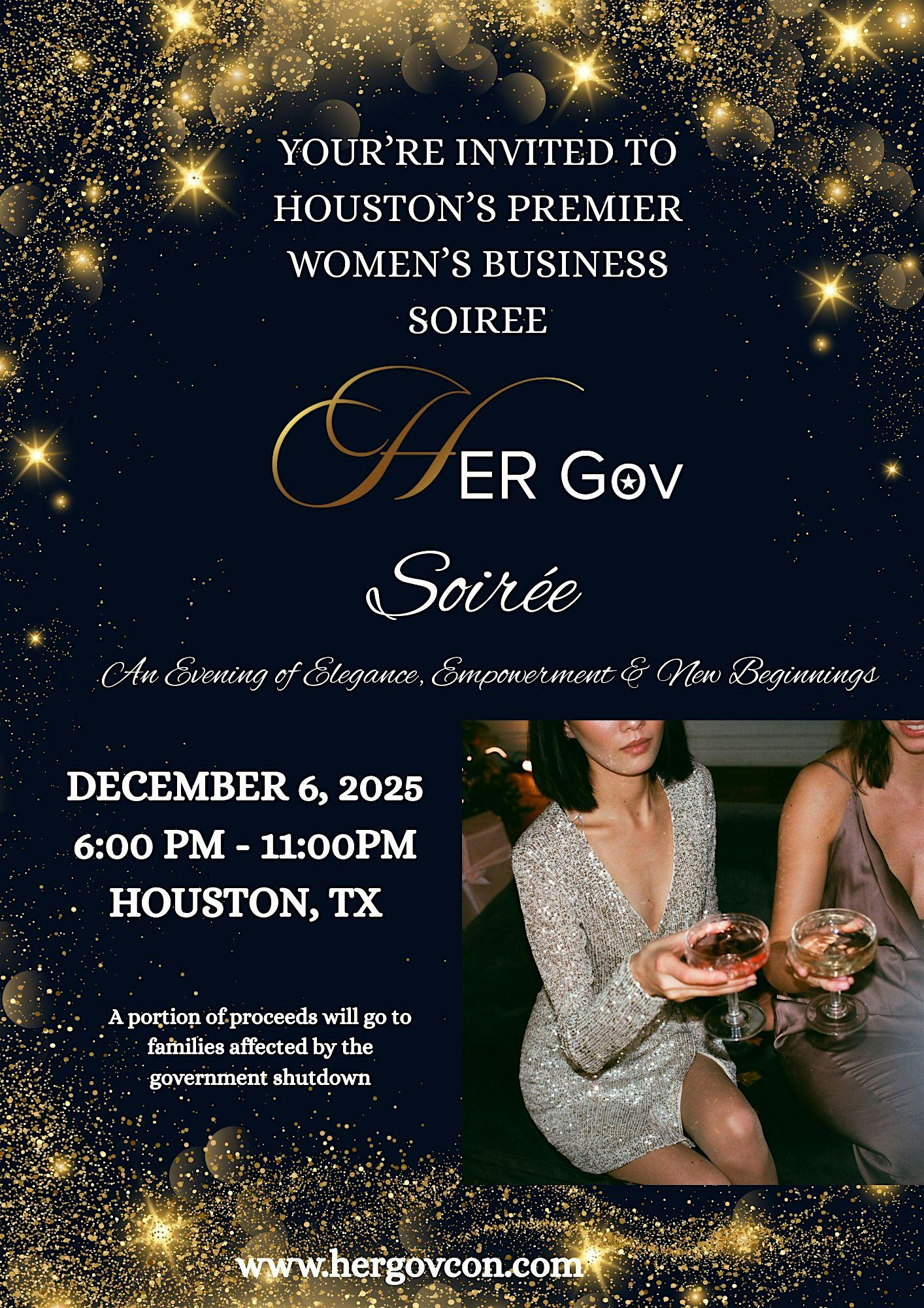 HER Gov Soiree at T2 AT The Beverly – Houston, TX
