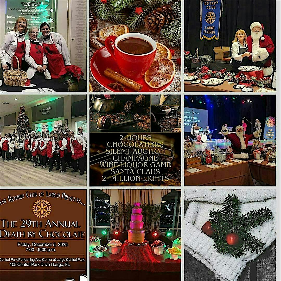 Death by Chocolate 2025 at Central Park Performing Arts Center – Largo, FL