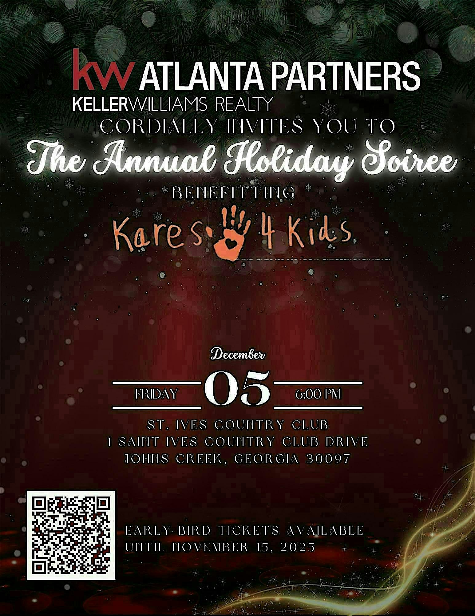 KW Annual Holiday Soirée at St Ives Country Club – Johns Creek, GA