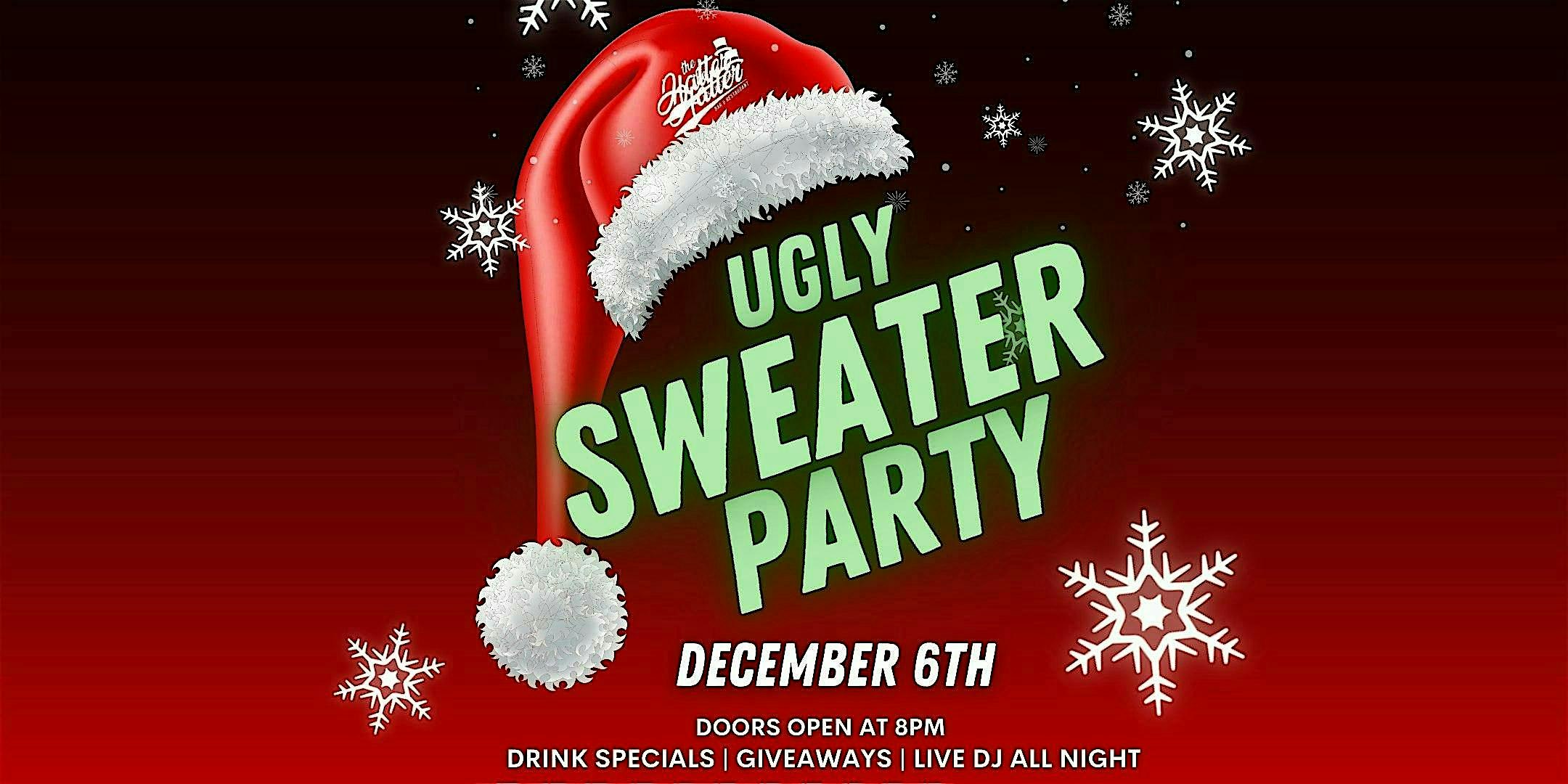 Ugly Sweater Party at Madd Hatter at Madd Hatter Hoboken – Hoboken, NJ