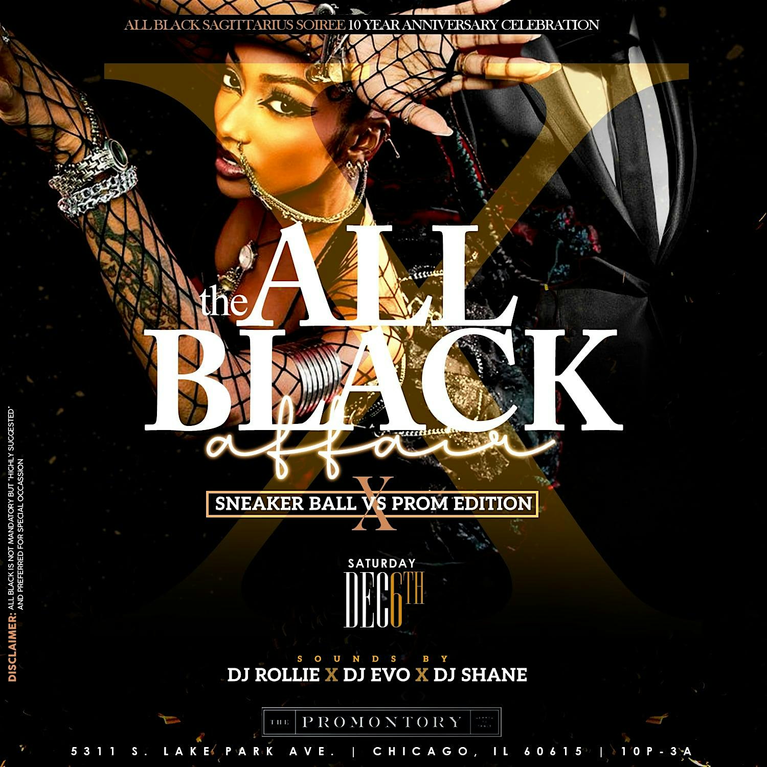 The Black Affair X Sag SZN at The Promontory – Chicago, IL