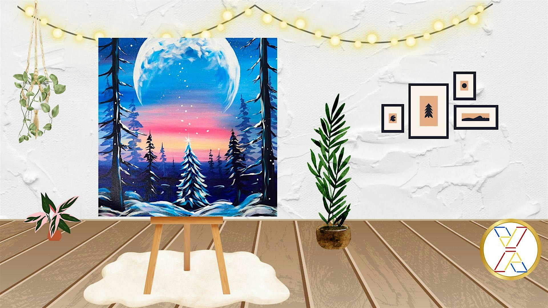 Winter Paint & Sip at Blue Sky Vineyard at 3150 S Rocky Comfort Rd – Makanda, IL