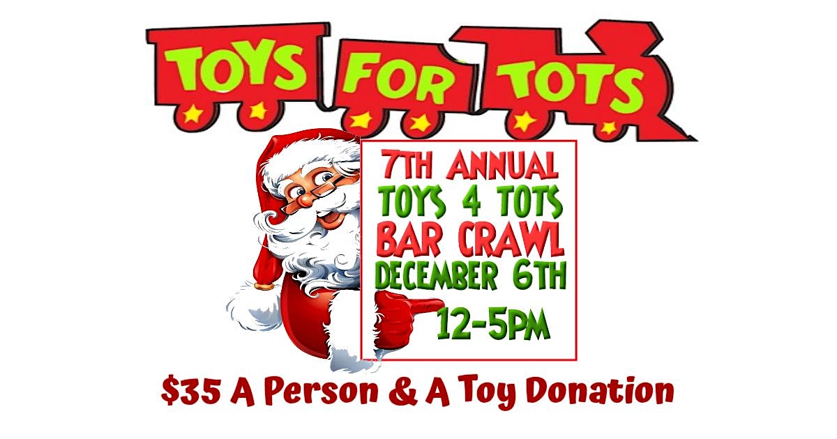 7th Annual Toys 4 Tots Crawl at BaRuni Grille – Baden, PA