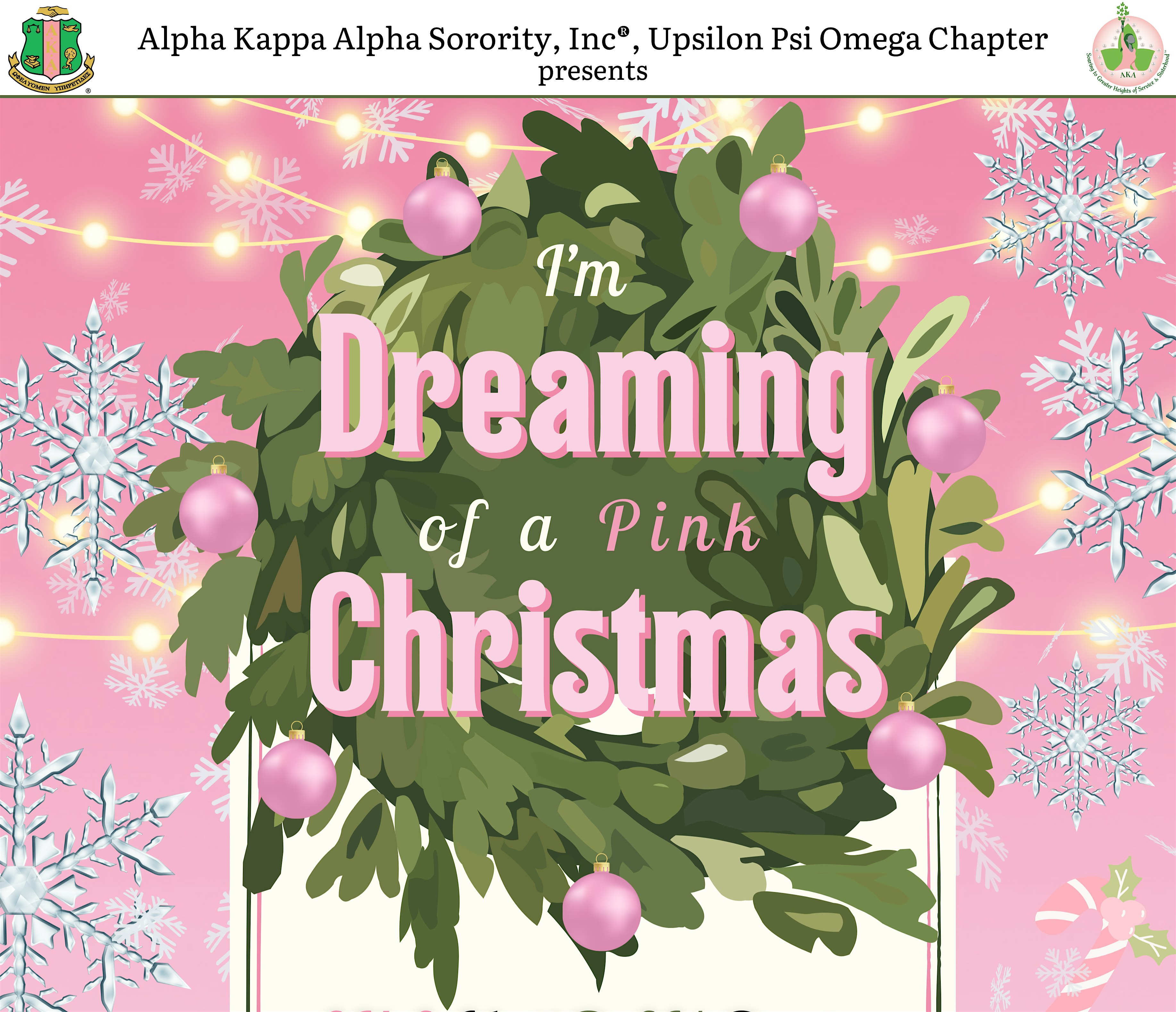 AKA HoliDAY Party – I’m Dreaming of a Pink Christmas! at Holiday Inn Nashville Downtown – Stadium by IHG – Nashville, TN