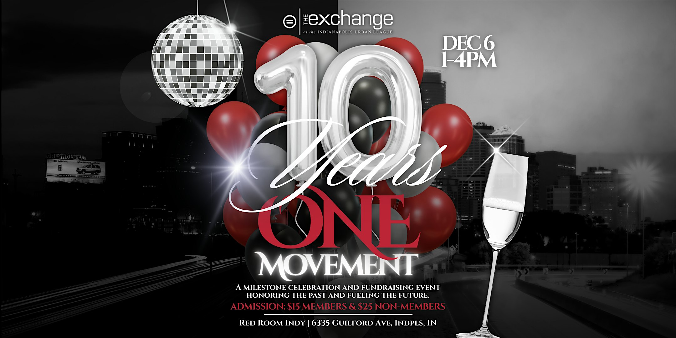10 Years. One Movement. at The Red Room – Indianapolis, IN