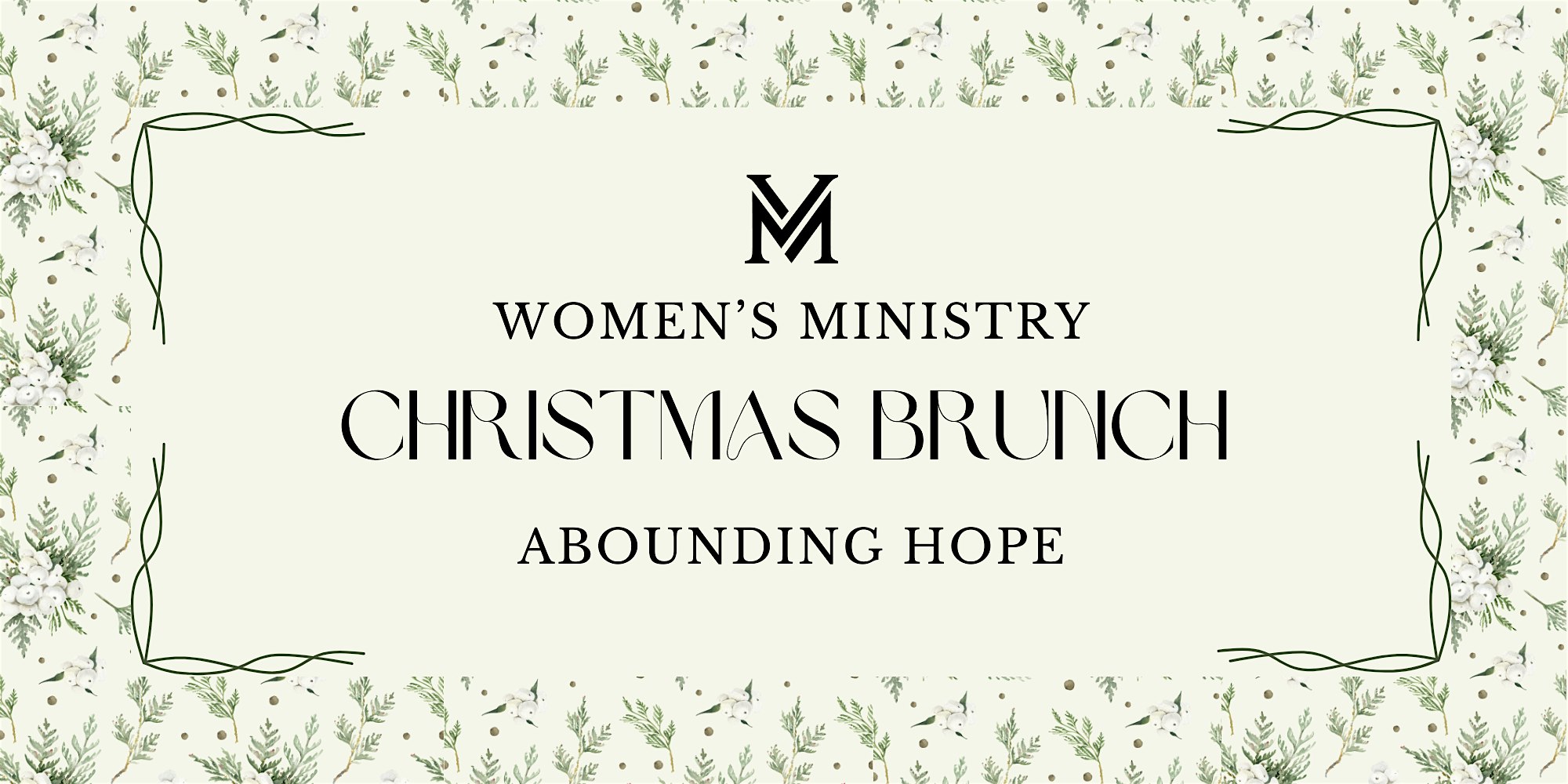 MVBC Women’s Ministry Christmas Brunch 2025 at Mount Vernon Baptist Church – Atlanta, GA