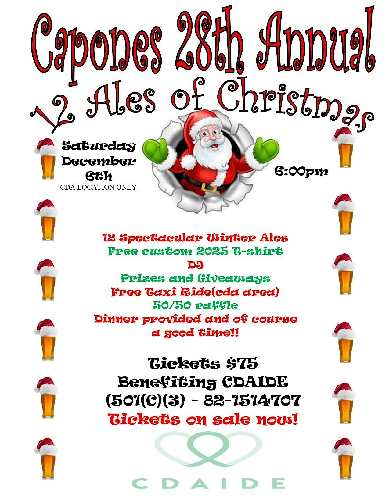 12 Ales of Christmas at 751 N 4th St – Coeur d’Alene, ID