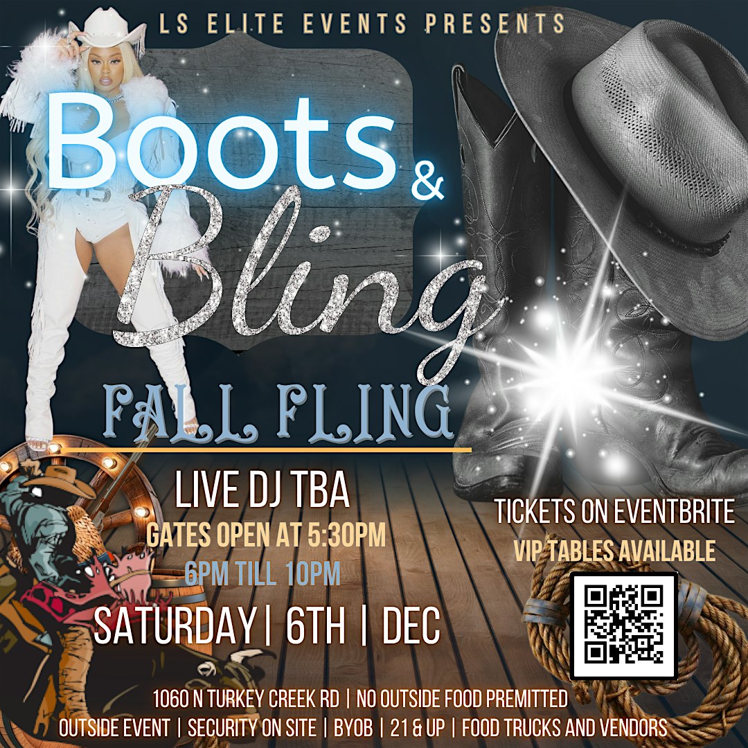 BOOTS & BLING *Fall Fling* at Rancho San Lorenzo – Plant City, FL