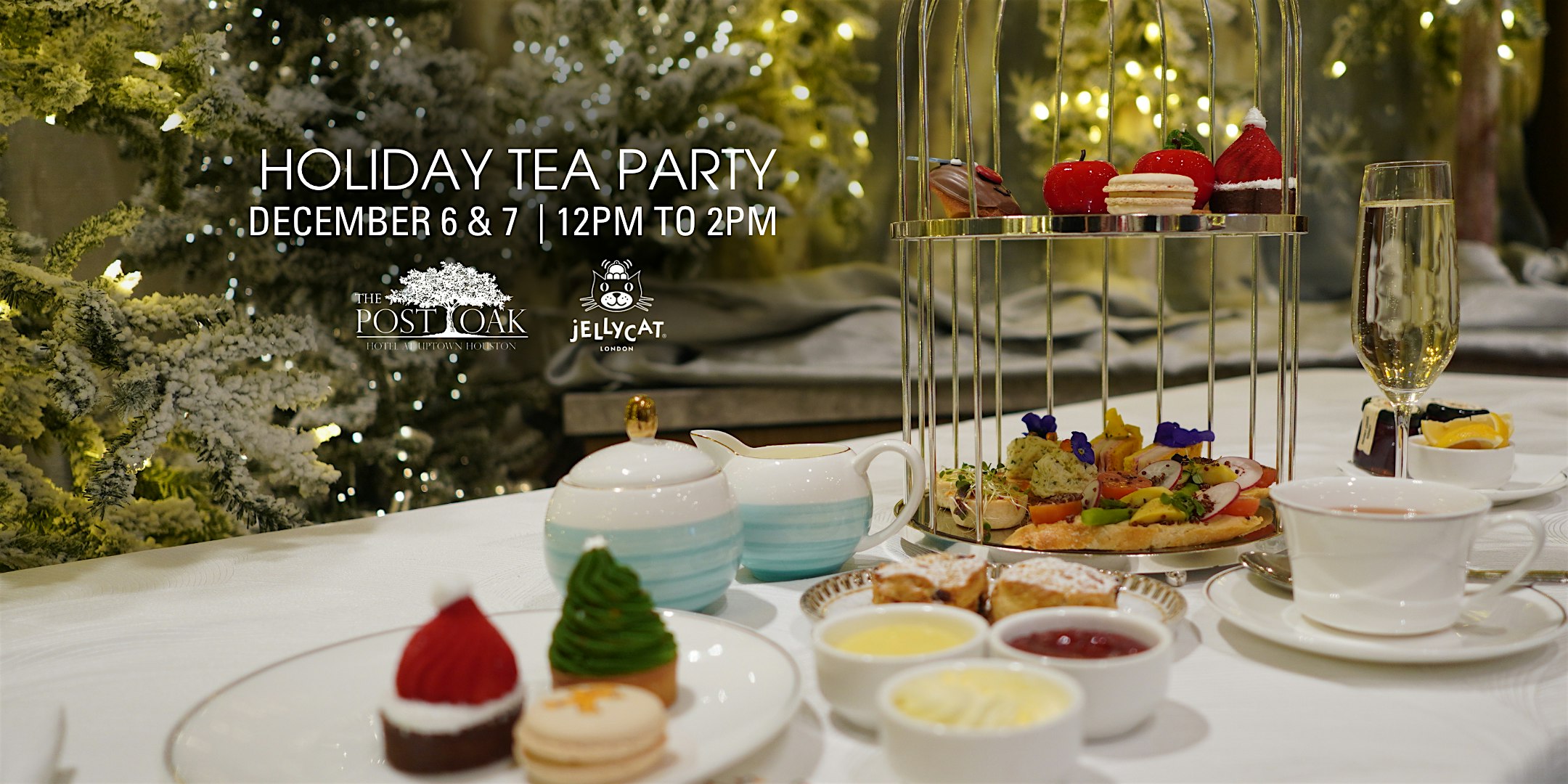 Holiday Tea Pajama Party at The Post Oak Hotel at Bouchée Patisserie – Houston, TX