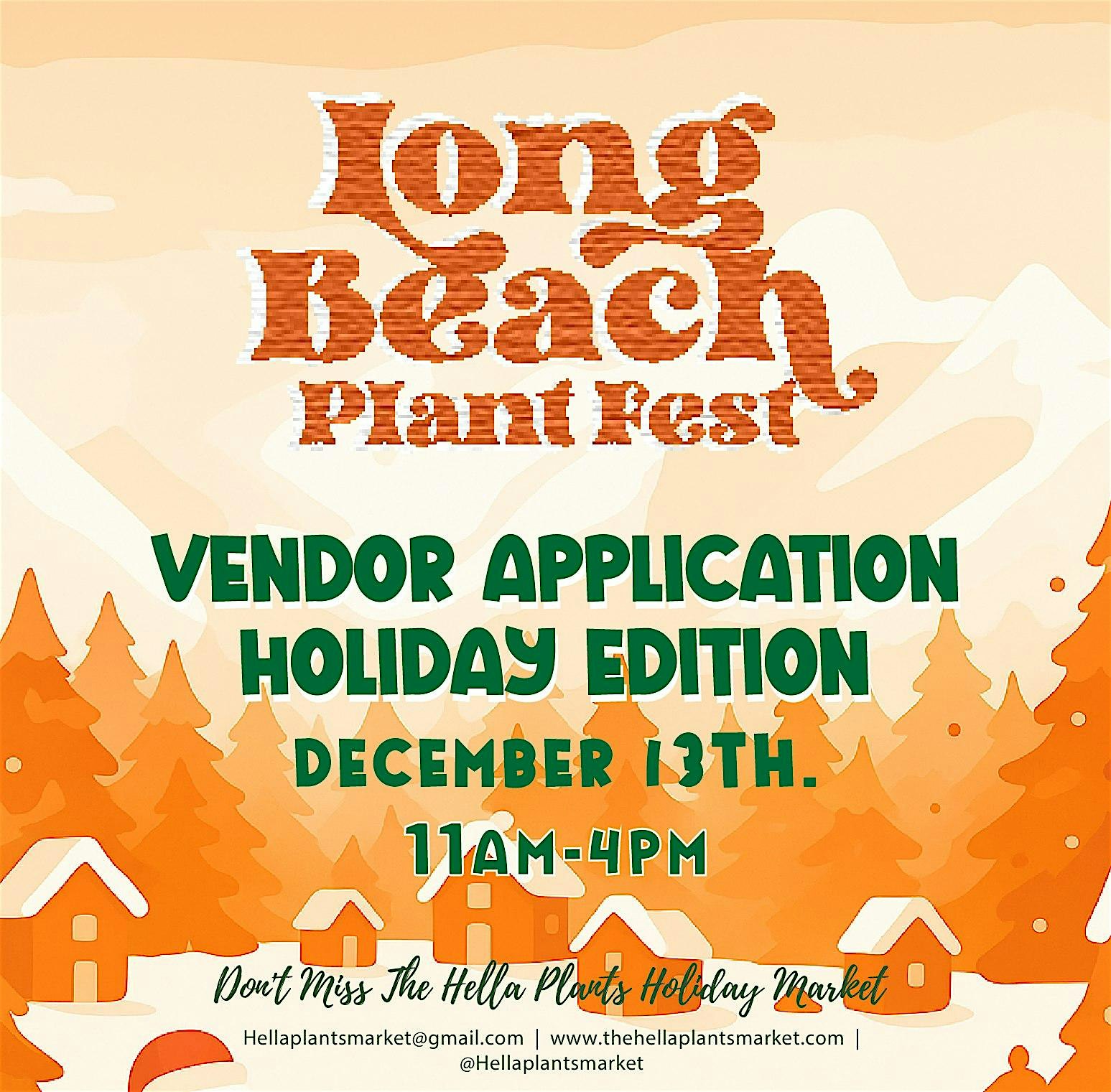 Long Beach Plant Fest: Holiday Edition at Museum of Latin American Art (MOLAA) – Long Beach, CA