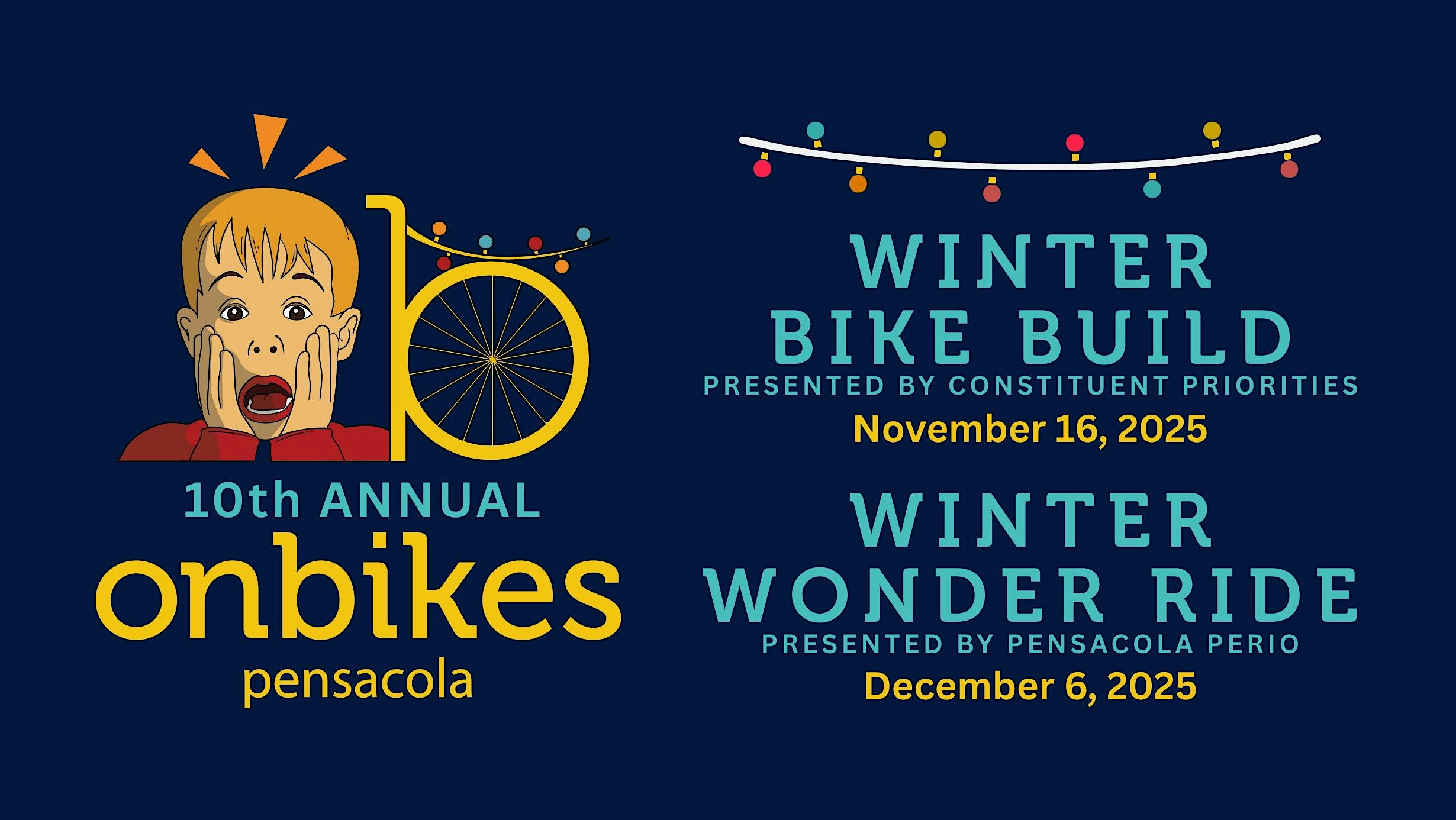 10th Annual onbikes Pensacola Winter Wonder Ride at Seville Square – Pensacola, FL