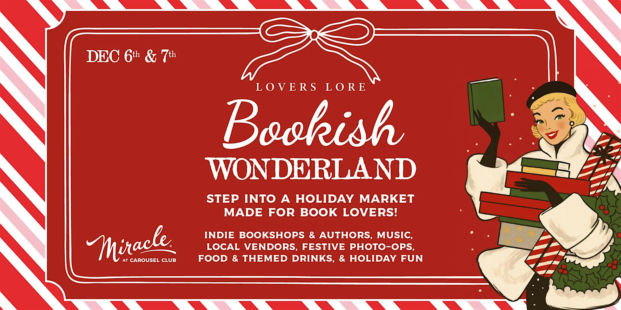 Lovers Lore Bookish Wonderland at Carousel Club – Hallandale Beach, FL