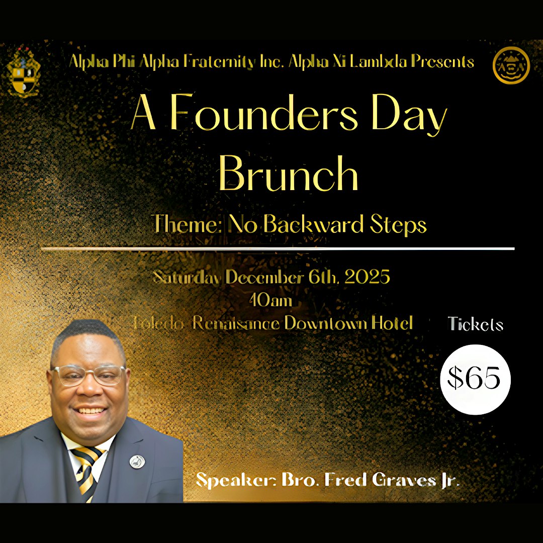 Alpha Xi Lambda Chapter Founders’ Day Brunch – No Backward Steps at Renaissance Toledo Downtown Hotel – Toledo, OH