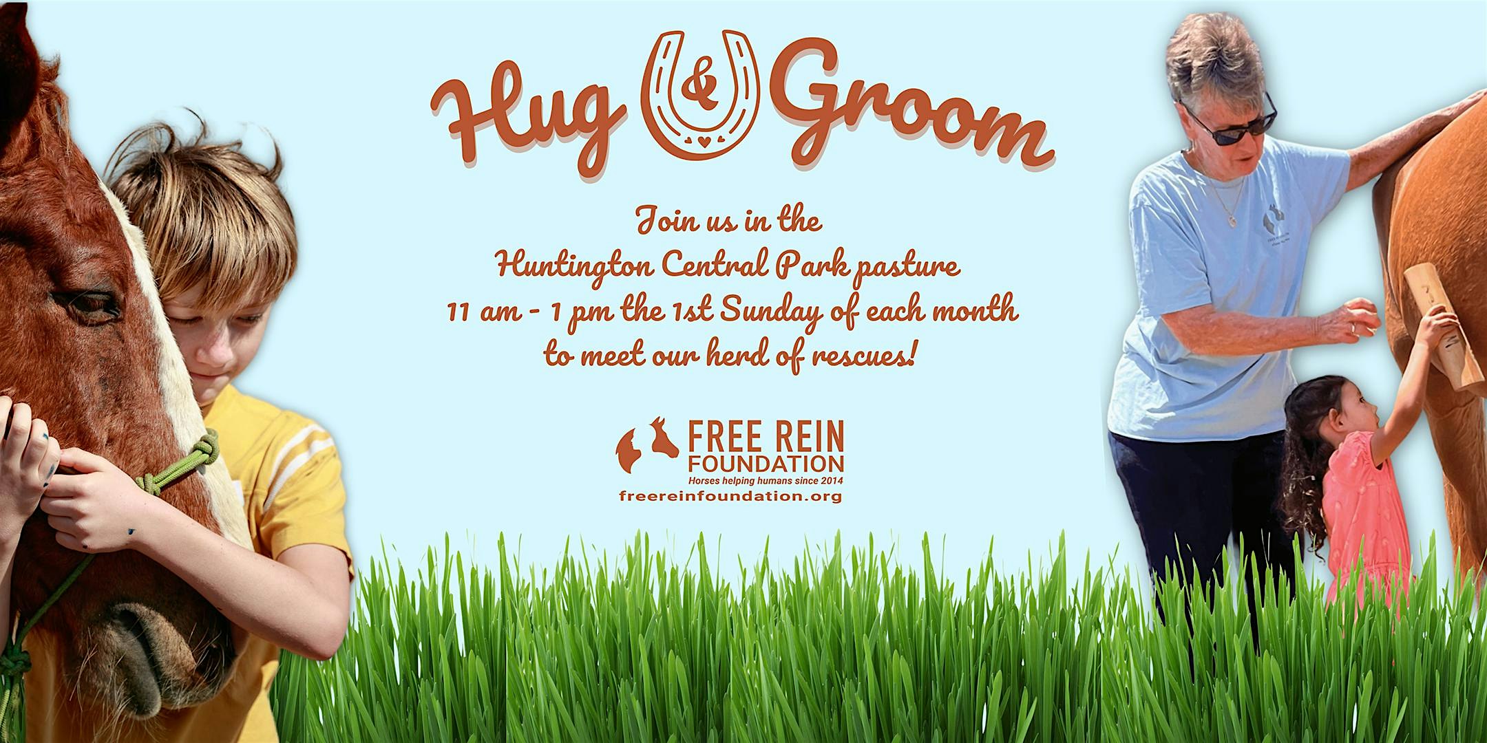 Hug & Groom at Huntington Central Park Equestrian Center – Huntington Beach, CA