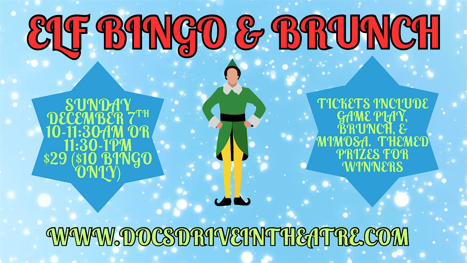 Elf Bingo & Brunch at the Speakeasy at Mama Merlot’s Speakeasy – Buda, TX