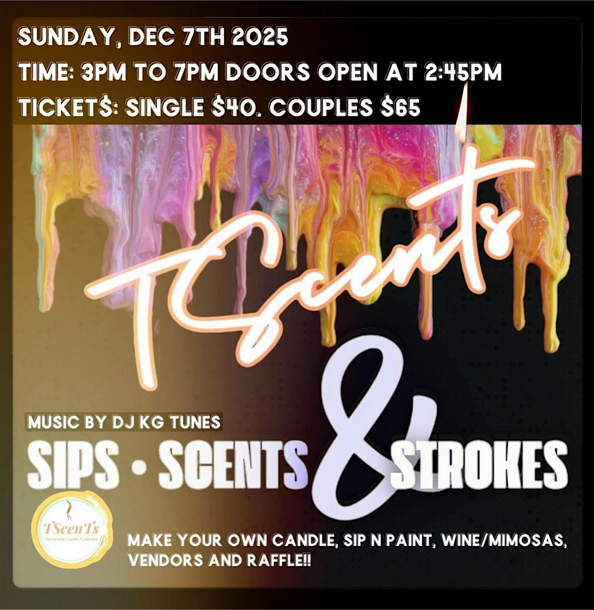 Sips, ScenTs n Strokes at Drake Community Center – Battleboro, NC