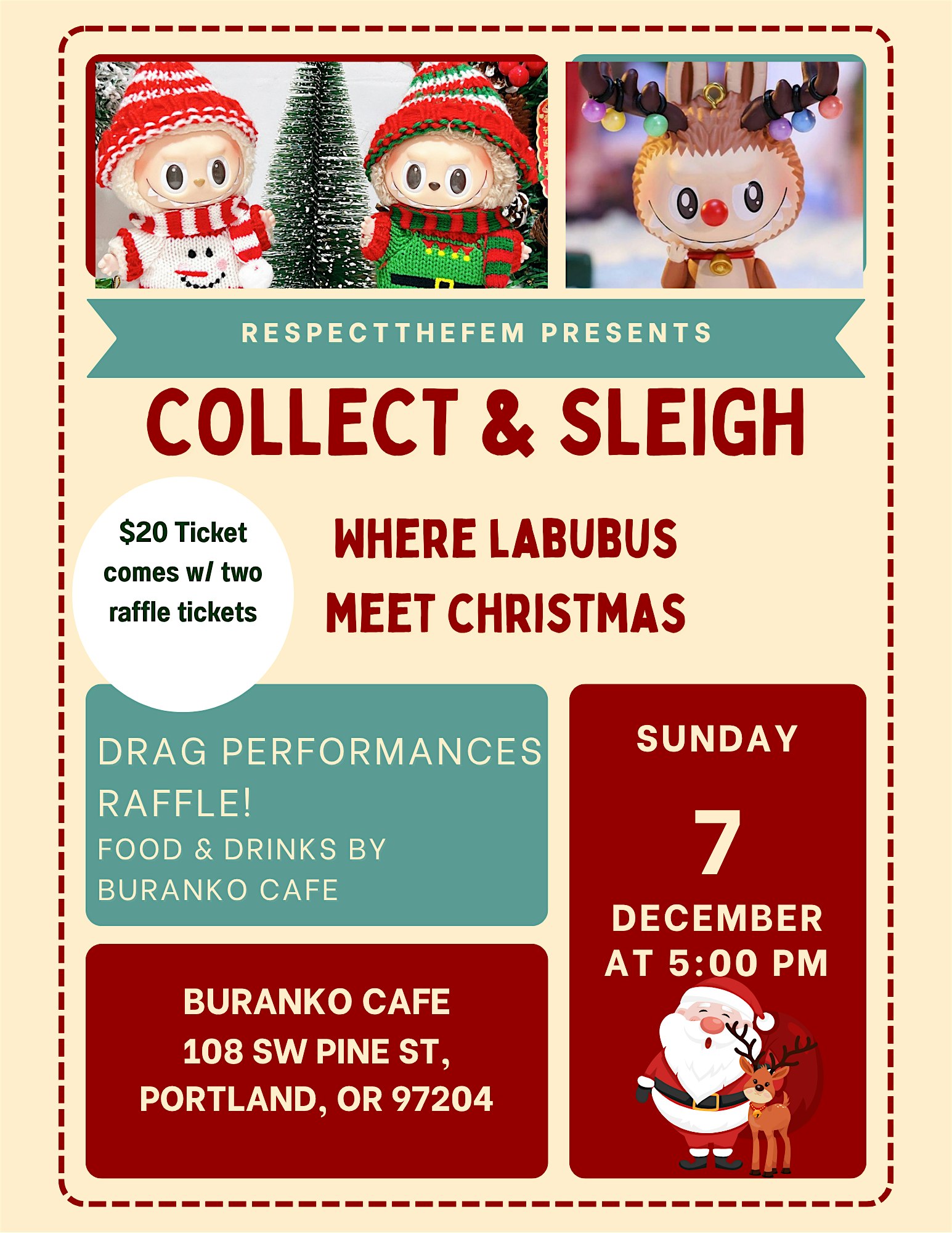 Collect & Sleigh at Buranko Cafe & Bar – Portland, OR