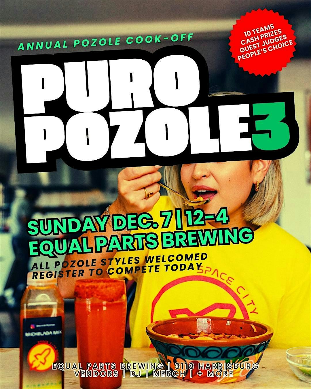Puro Pozole 3 at Equal Parts Brewing – Houston, TX