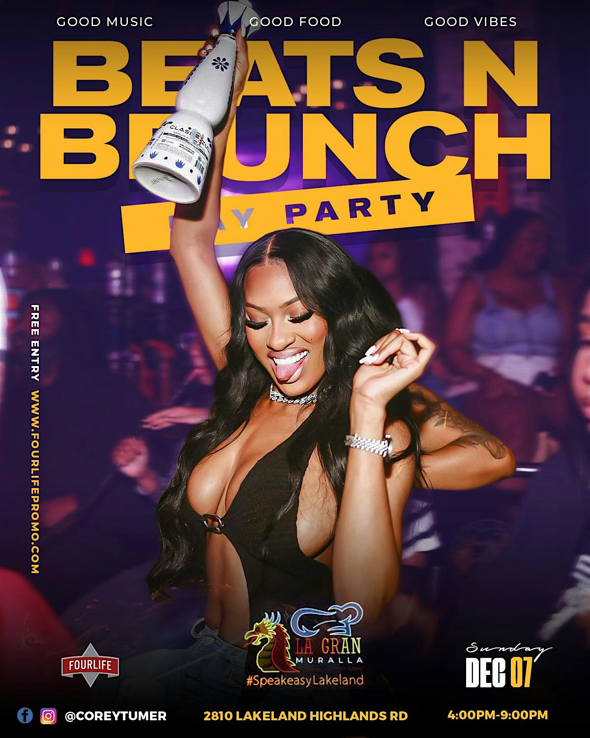 BEATS N BRUNCH DAY PARTY at 2810 Lakeland Highlands Rd – Lakeland, FL