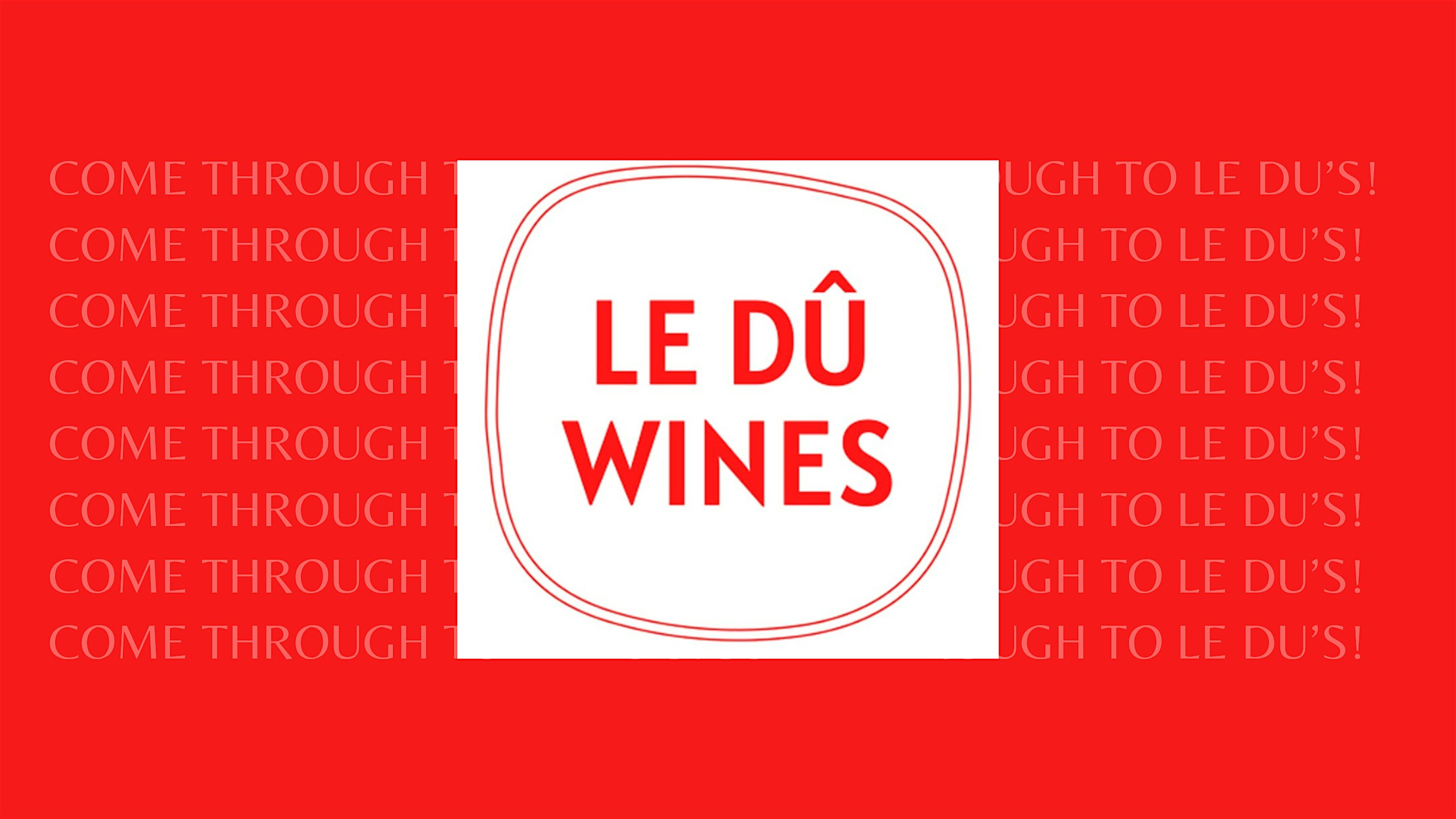 Come Through to Le Du’s at 600 Washington St – New York, NY