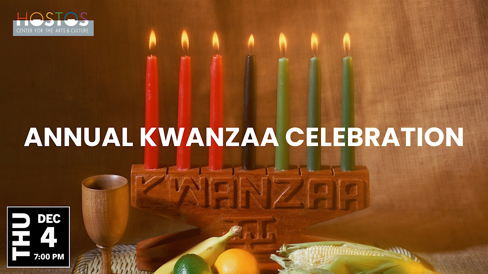 Annual Kwanzaa Celebration at Hostos Center for the Arts & Culture – Bronx, NY
