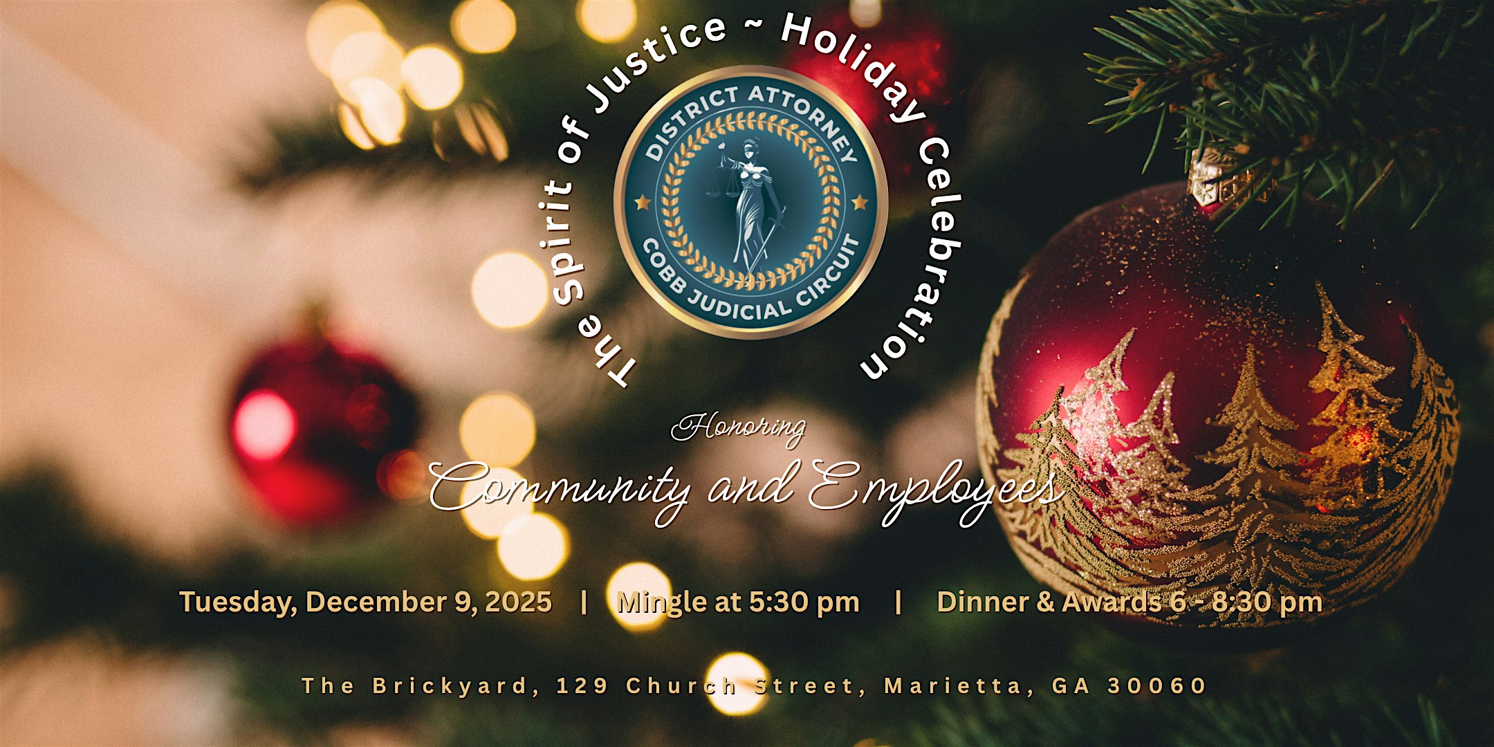 Cobb District Attorney’s Office – Spirit of Justice 2025 at The Brickyard – Marietta, GA